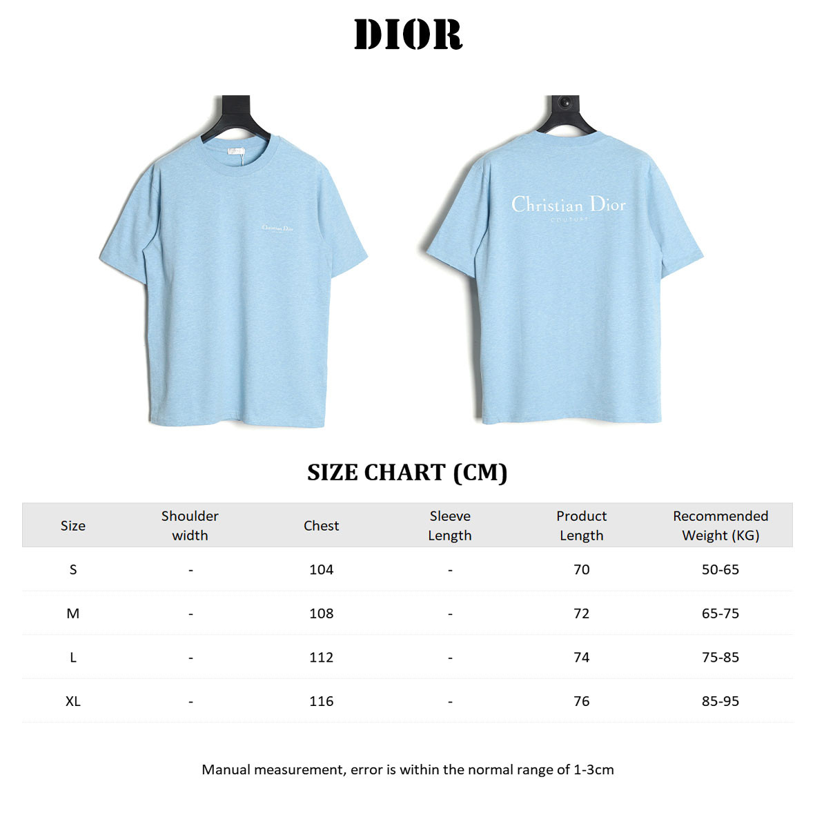 Dior Short-sleeved T-shirt