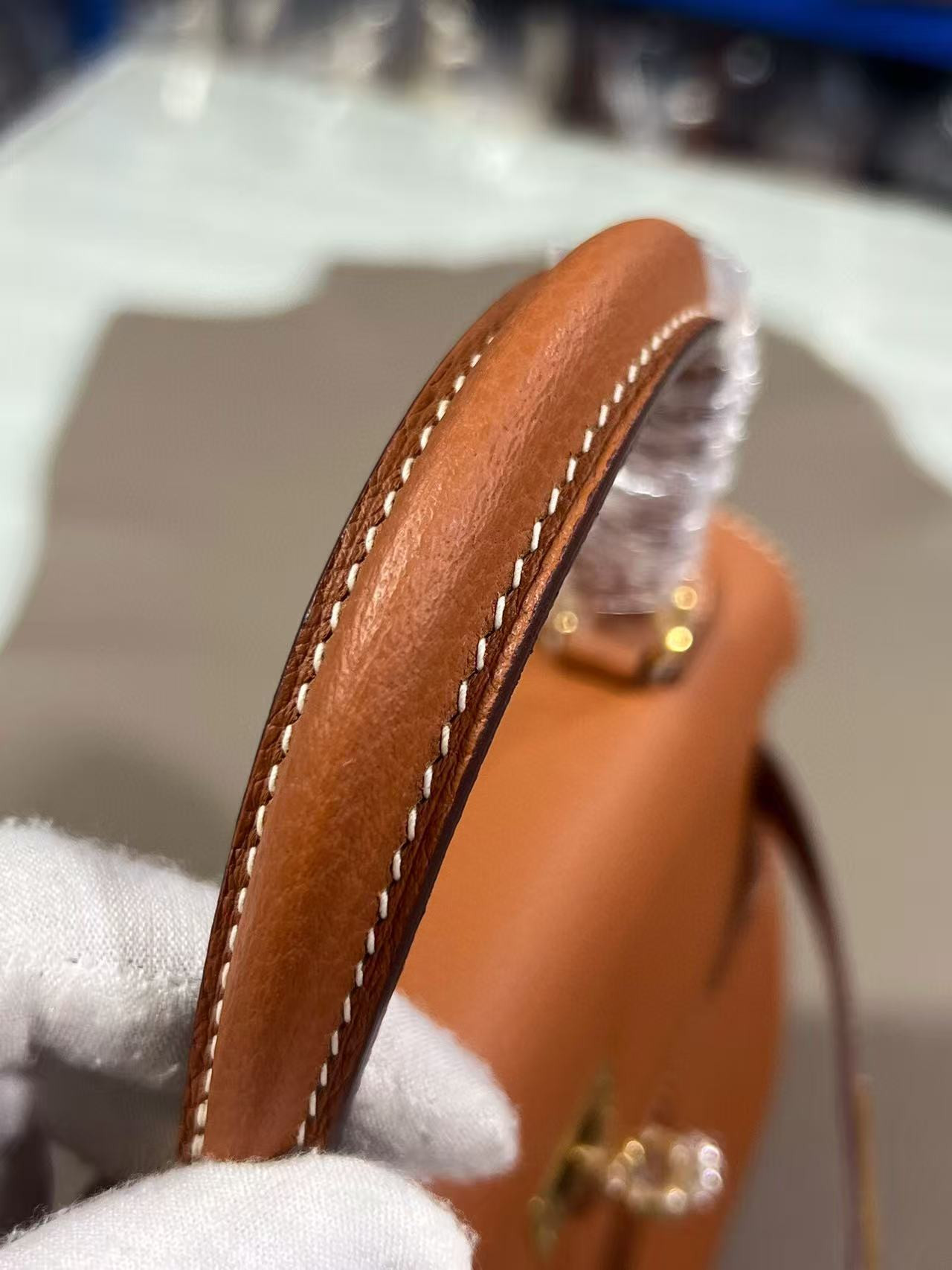 Hermes Togo Kelly Silver-tone Hardware 25