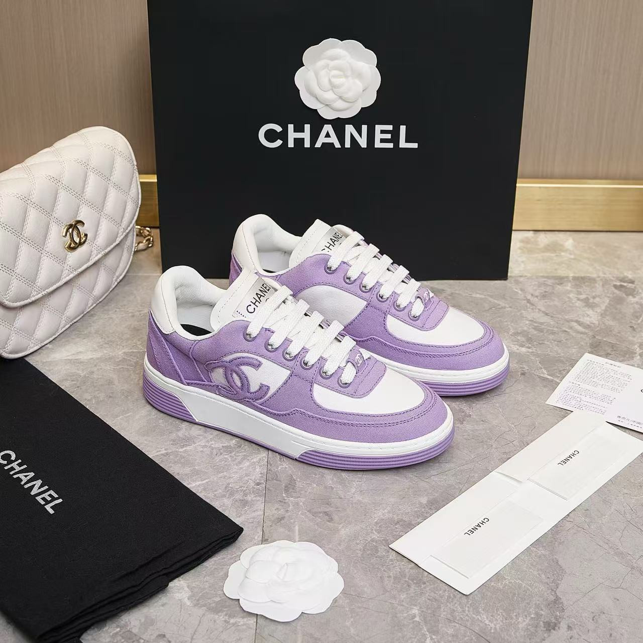 UA Chanel COCO Sneaker Canvas