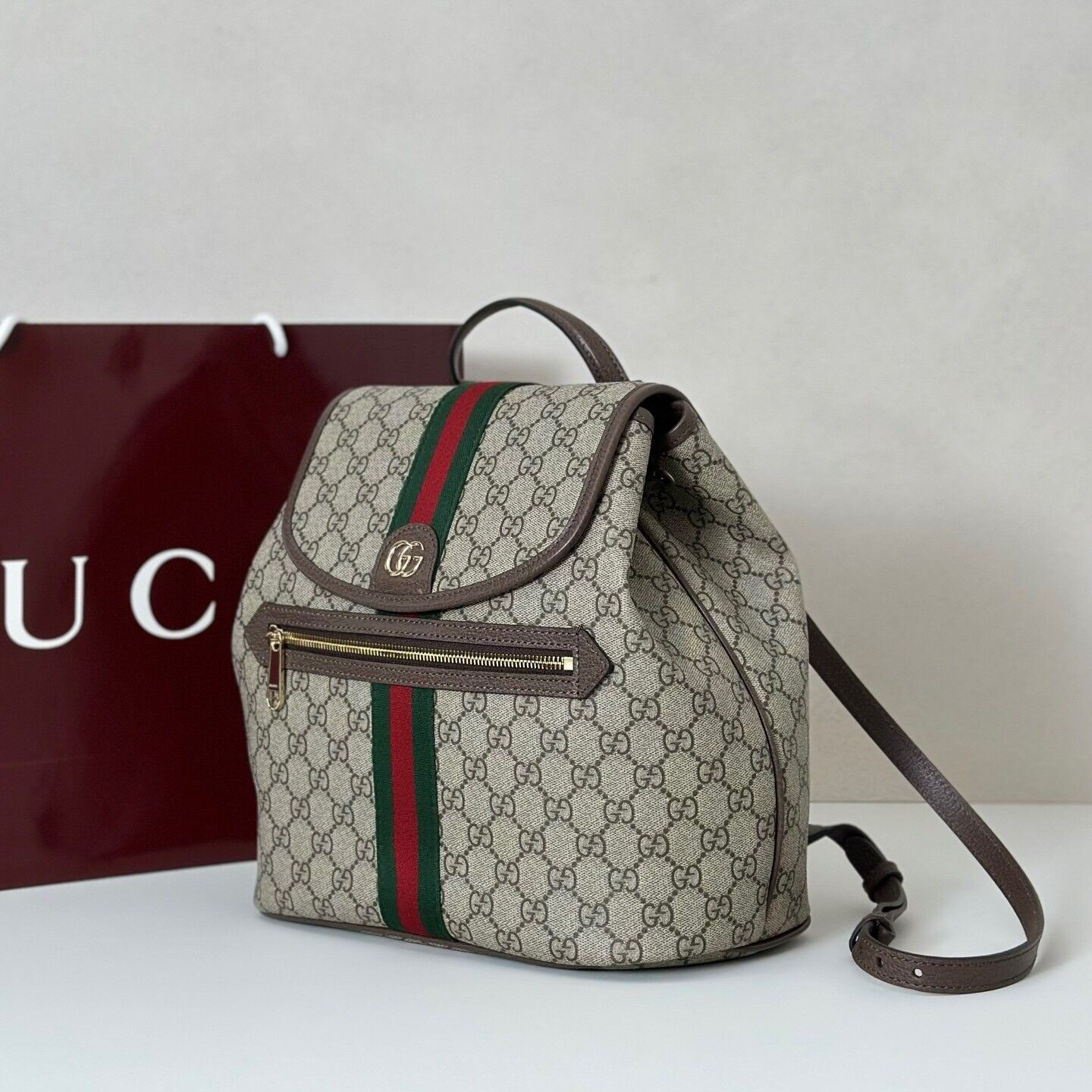 Gucci Ophidia Medium Backpack 28x30x18cm