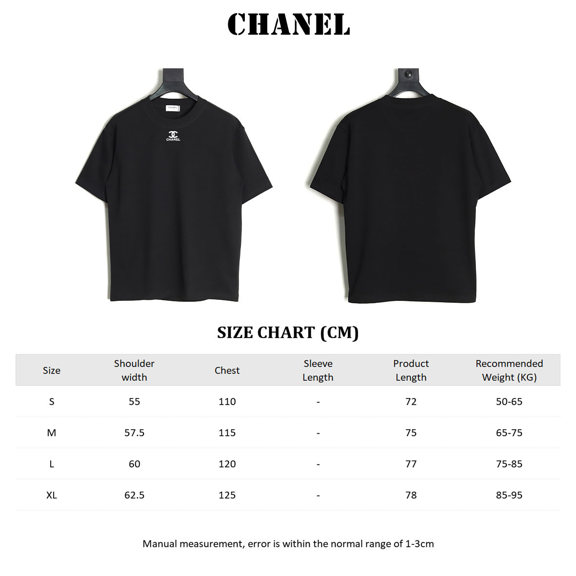 Chanel 25SS Short-sleeved T-shirt