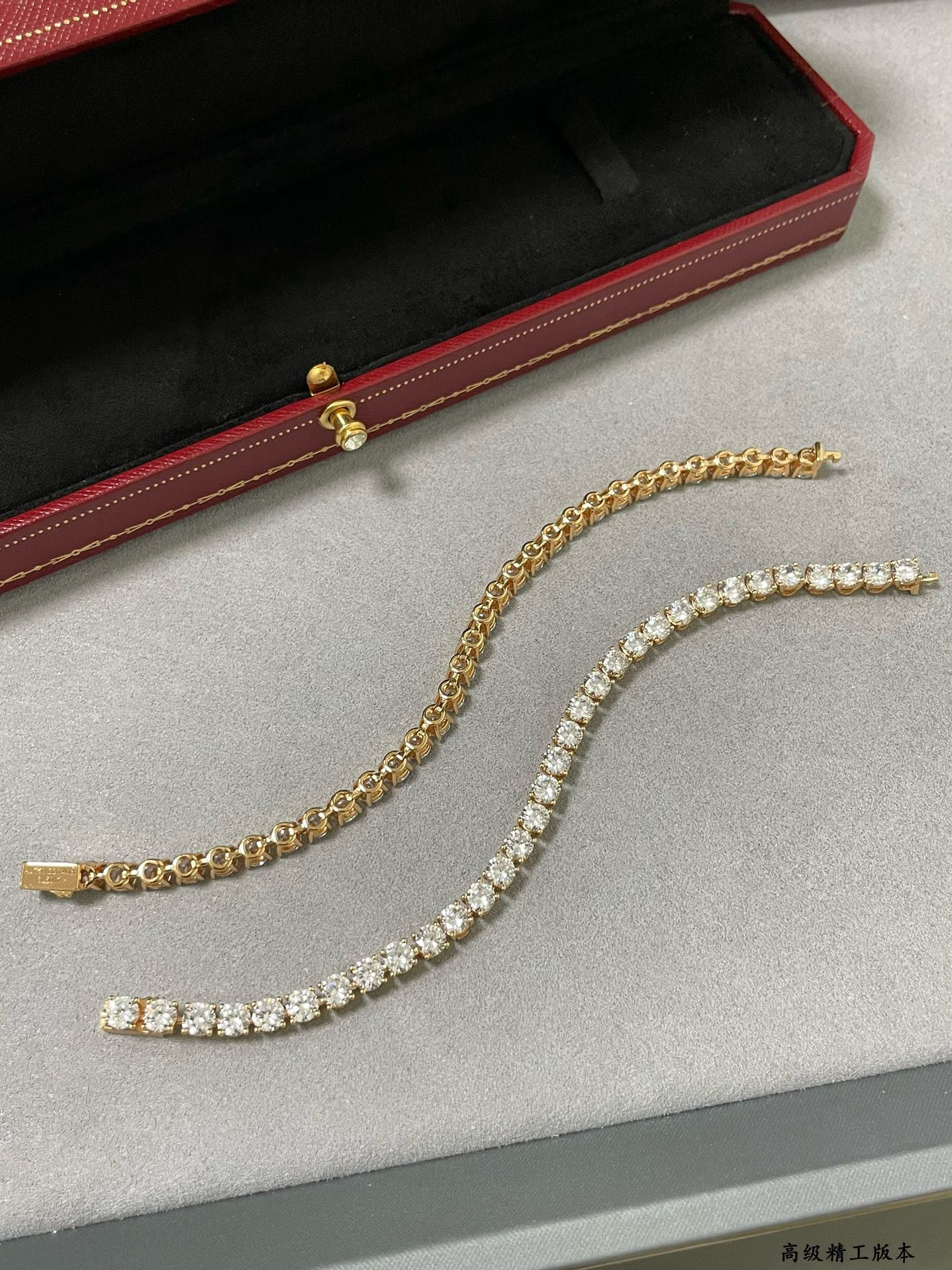 Cartier full diamond four-claw Bracelet