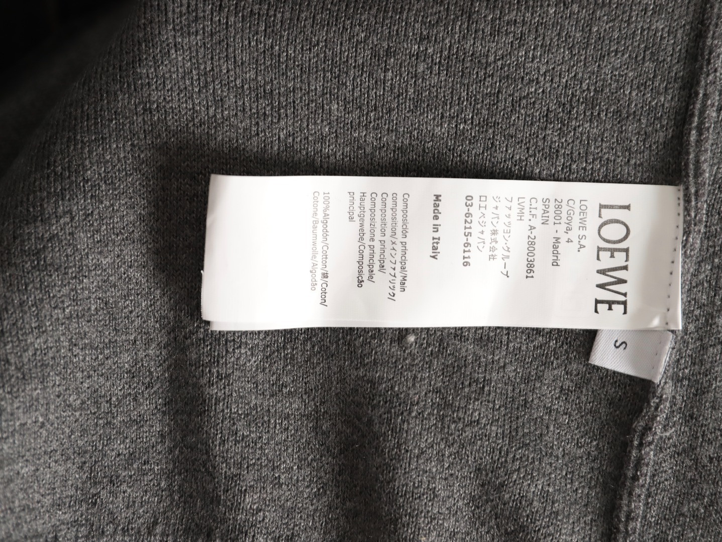 Loewe Anagram Knitting Coats