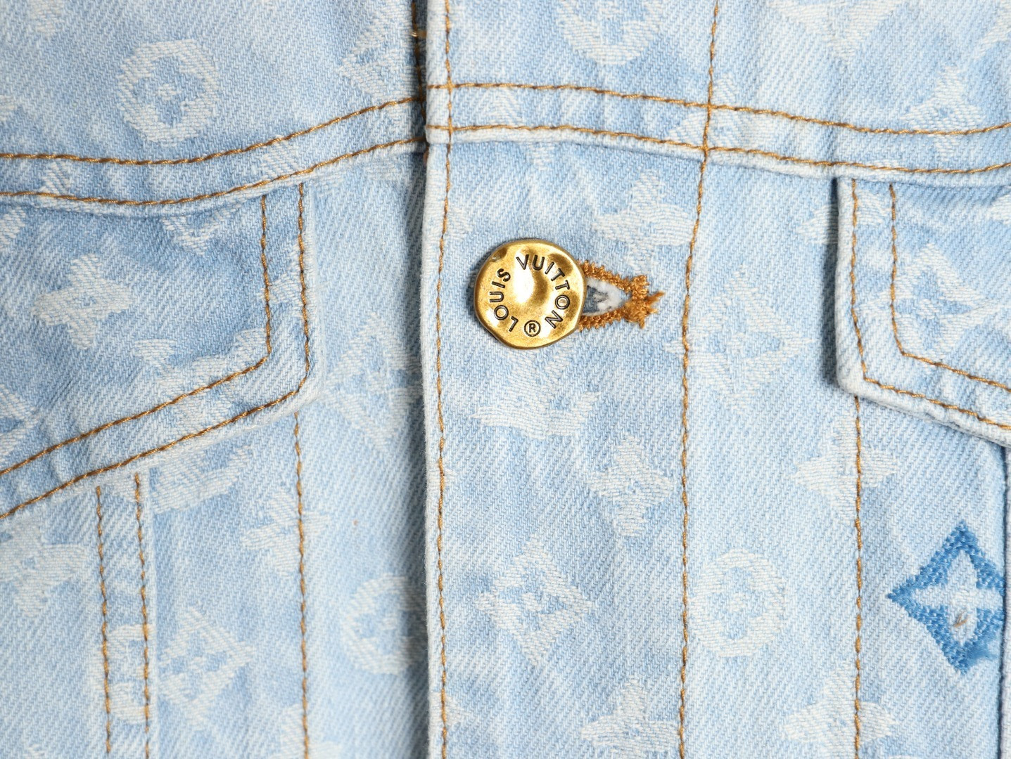 Louis Vuitton LV 24ss Tyler Denim Coats Suit