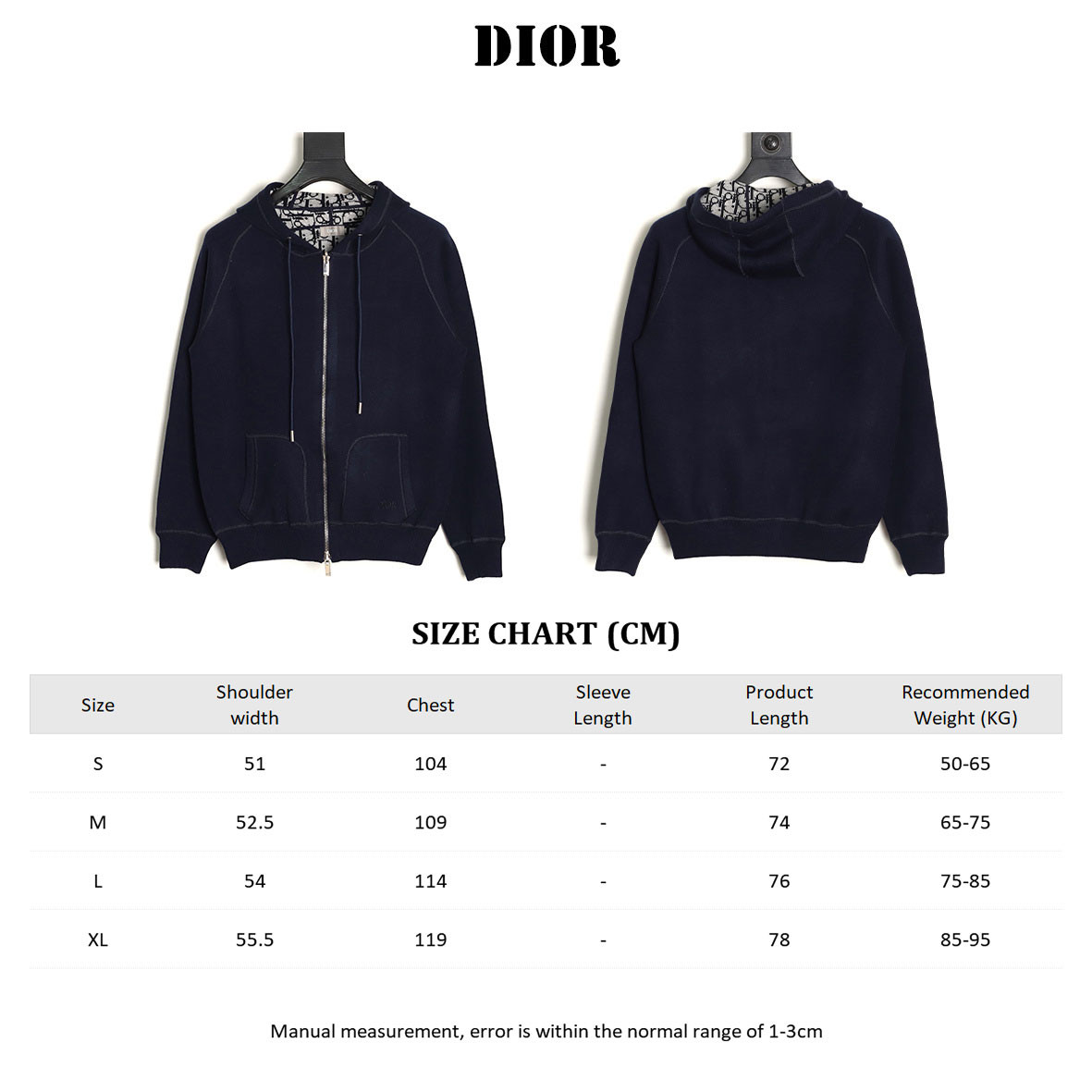 Dior CD Oblique Reversible Coats