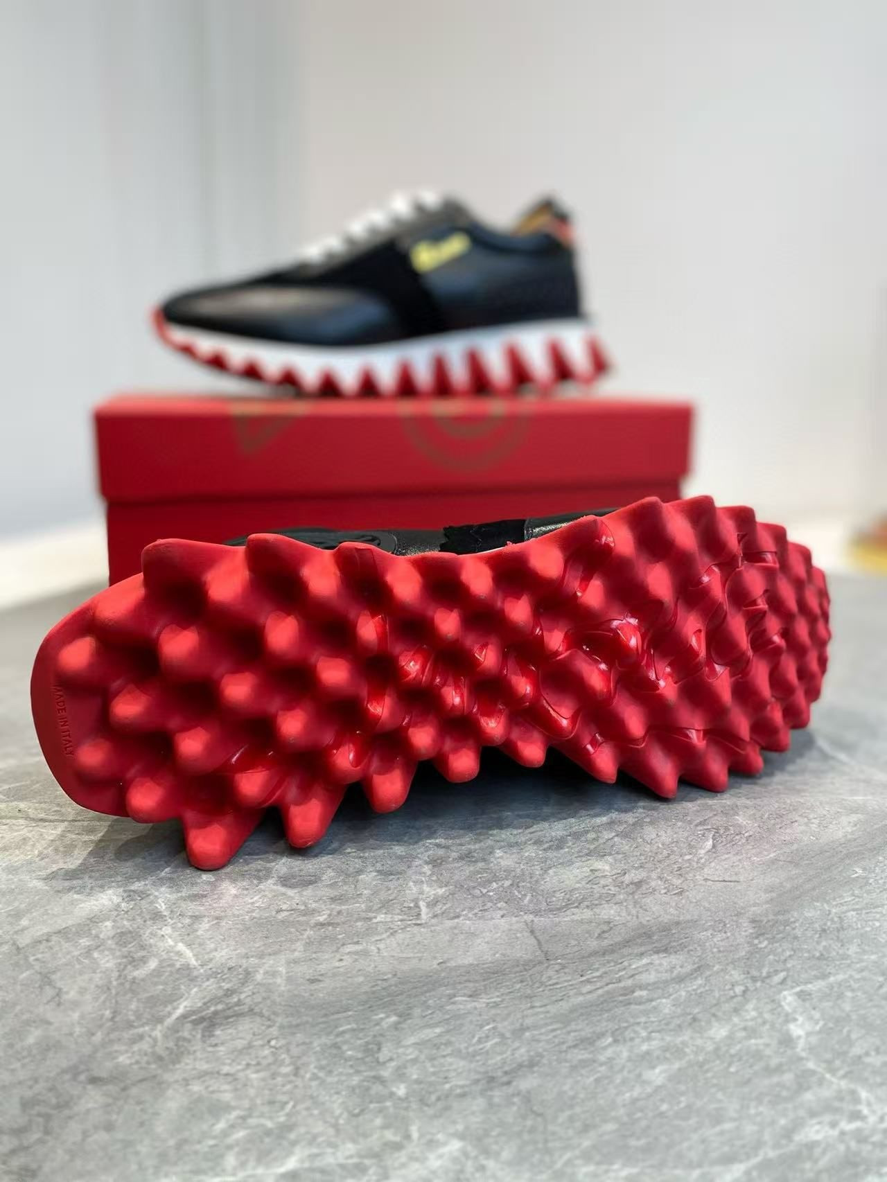 UA Christian Louboutin Loubishark Sneaker