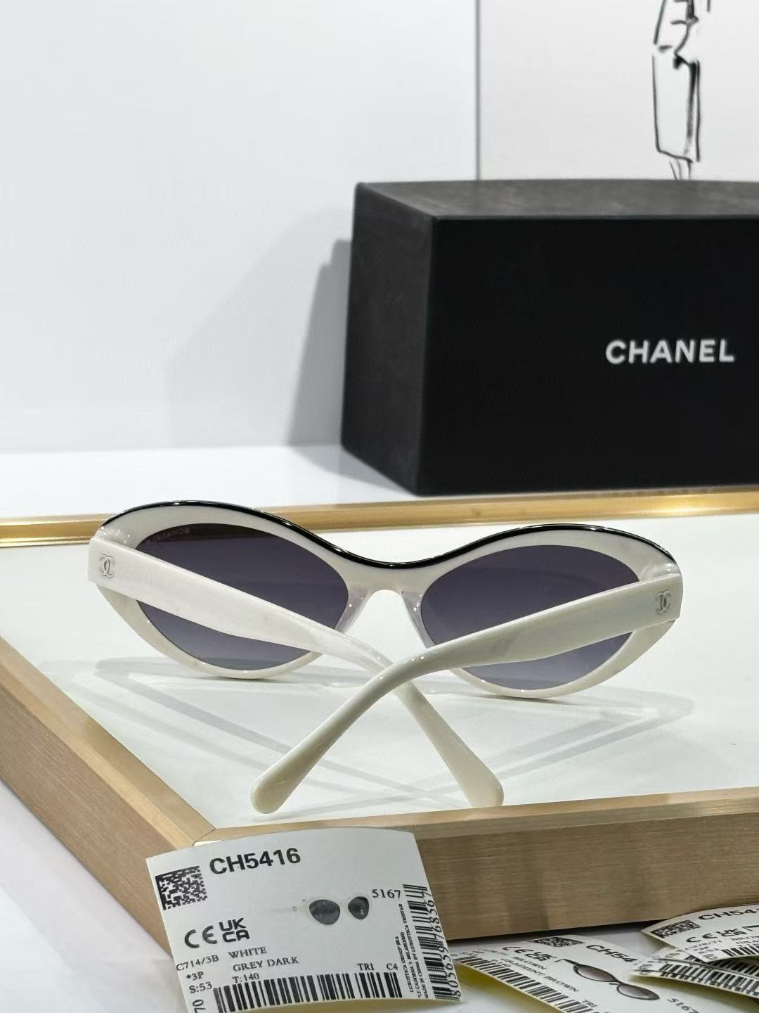 Chanel Glasses CH5416 57-18-145