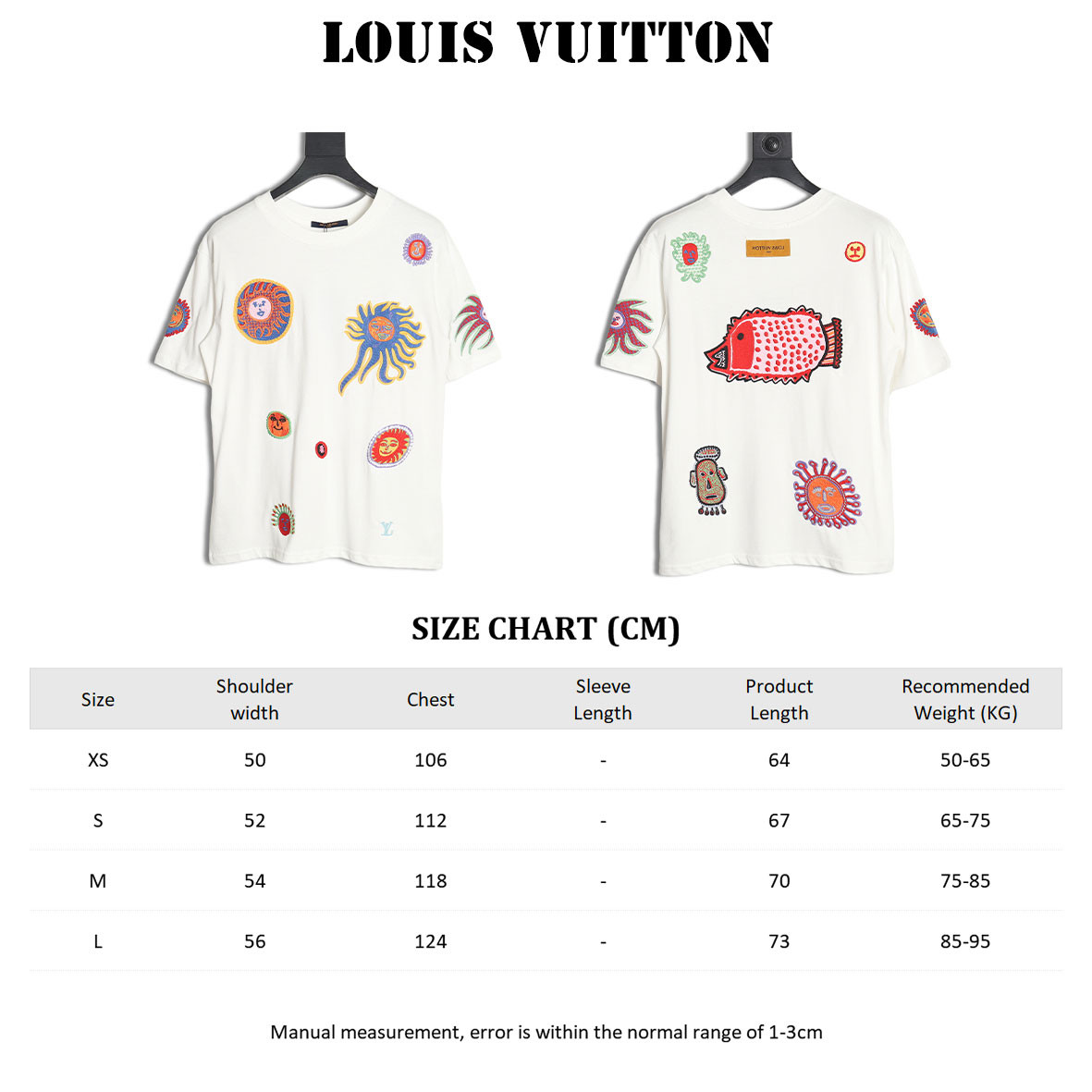 Louis Vuitton LV Short-sleeved T-shirt