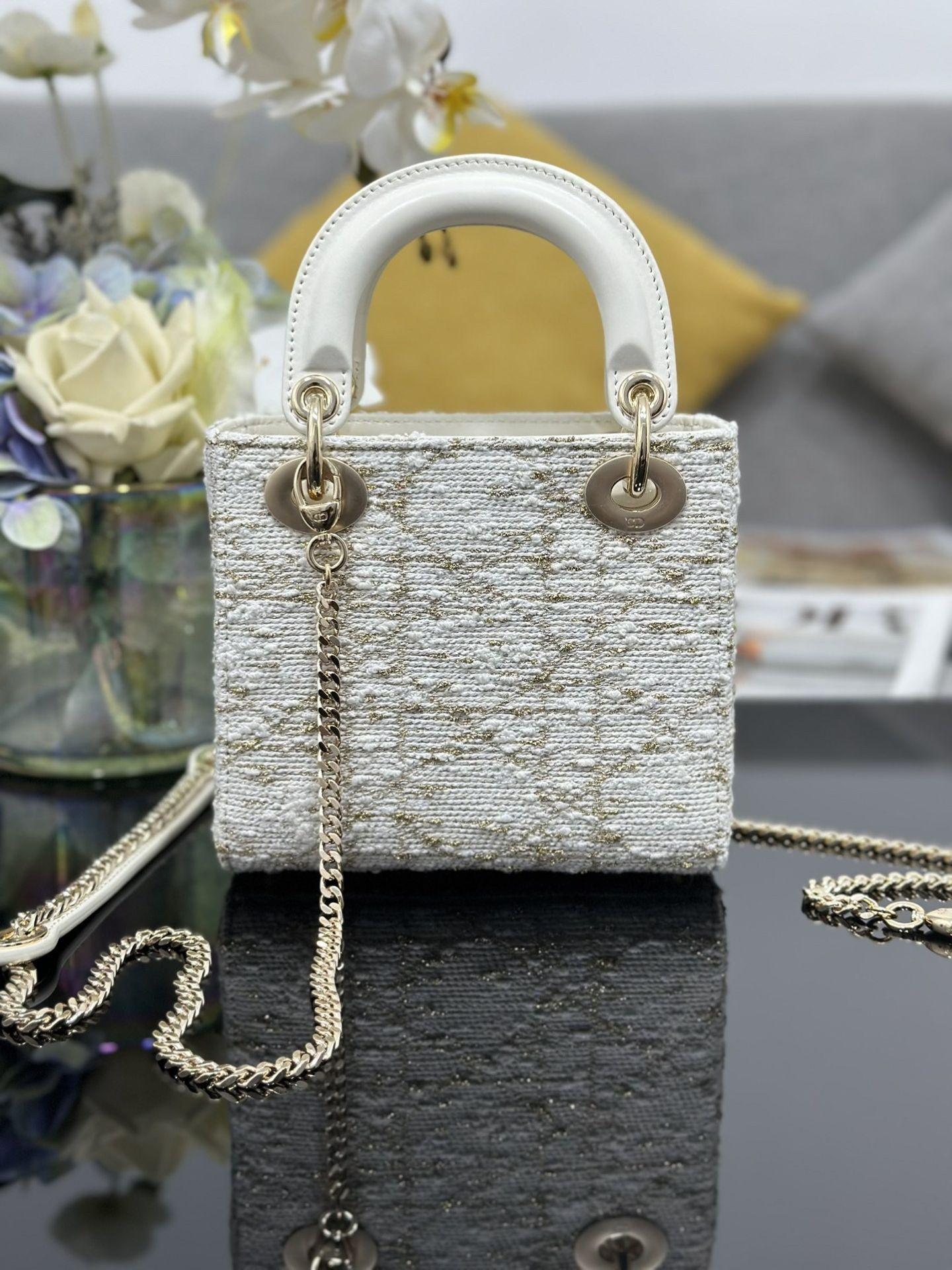 MINI LADY DIOR BAG 17x15x7cm