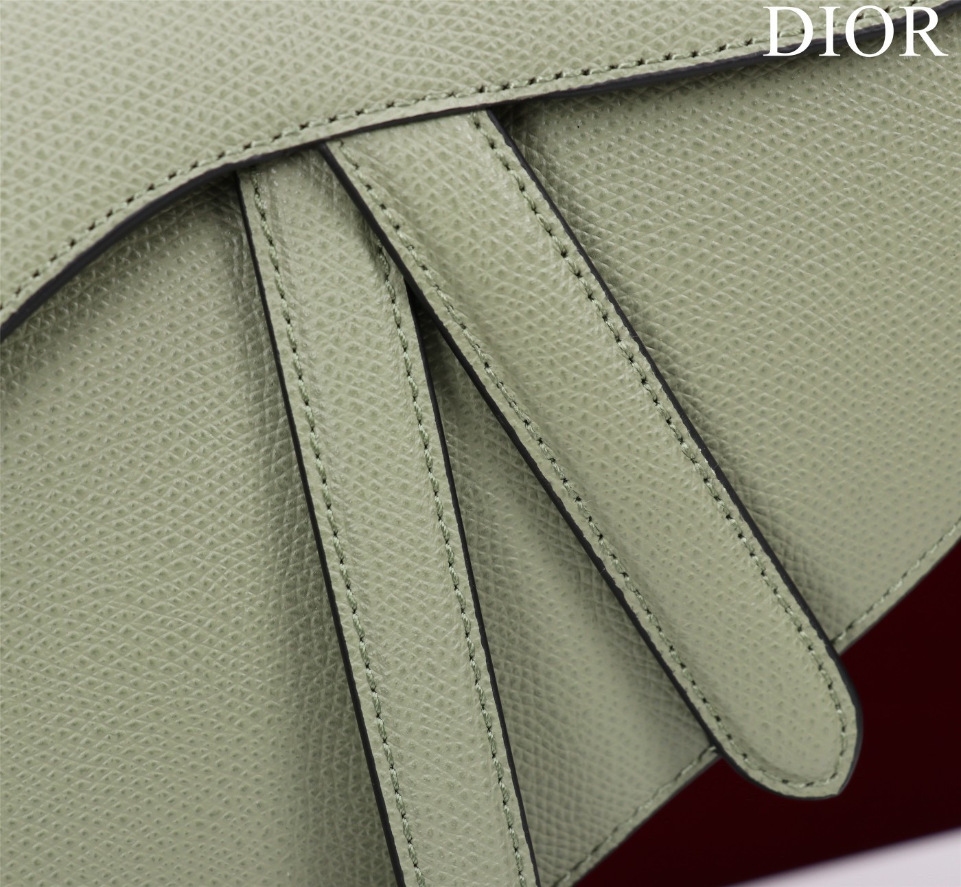 Dior Saddle Bag Grained Calfskin 25.5x20x6.5cm