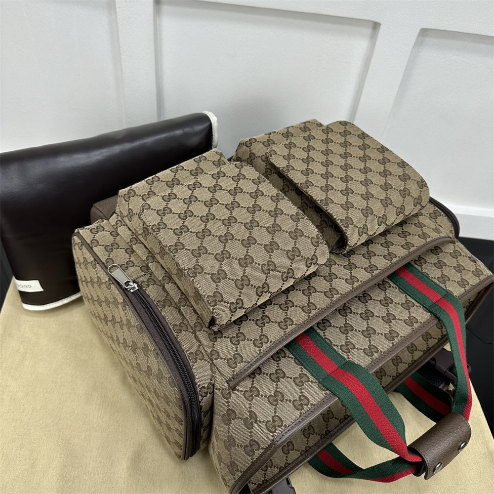 GUCCI GG diaper bag 40x35x20cm