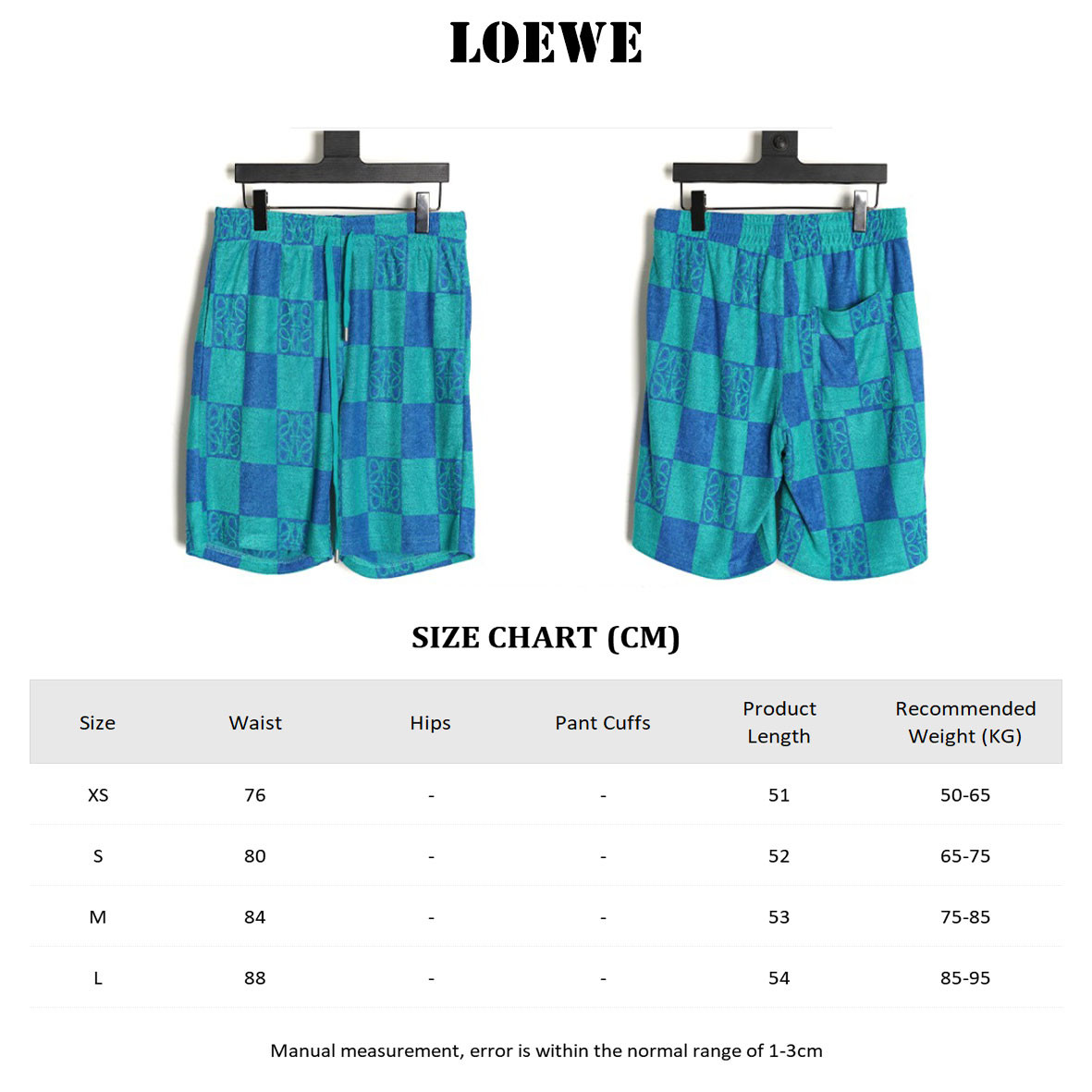 Loewe 25ss shorts