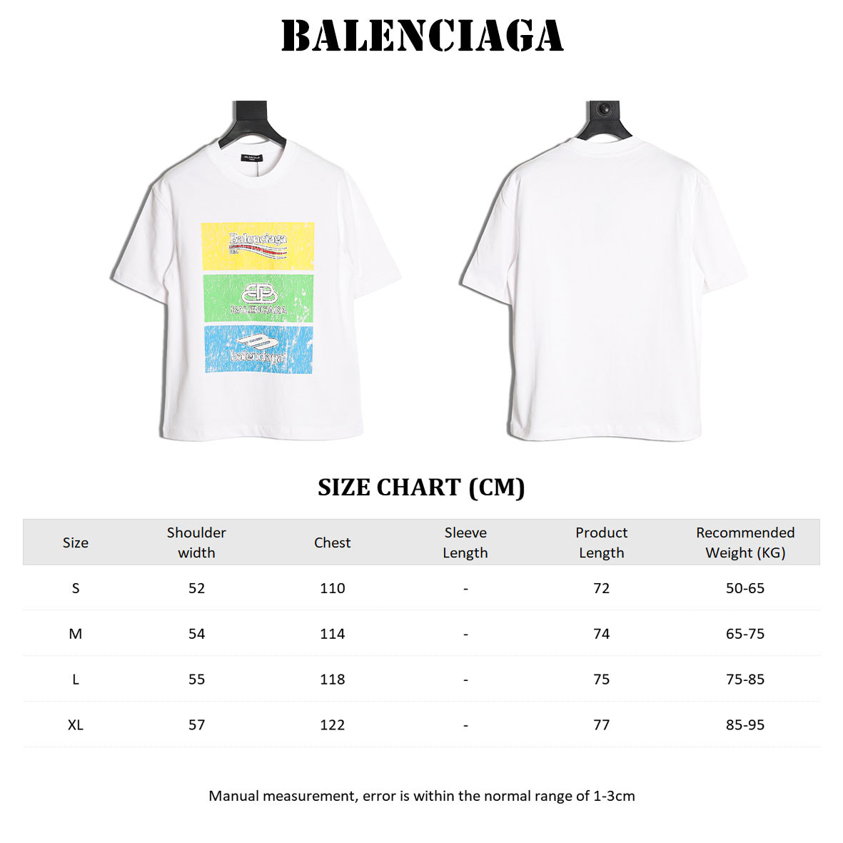 Balenciaga 24SS Short-sleeved T-shirt
