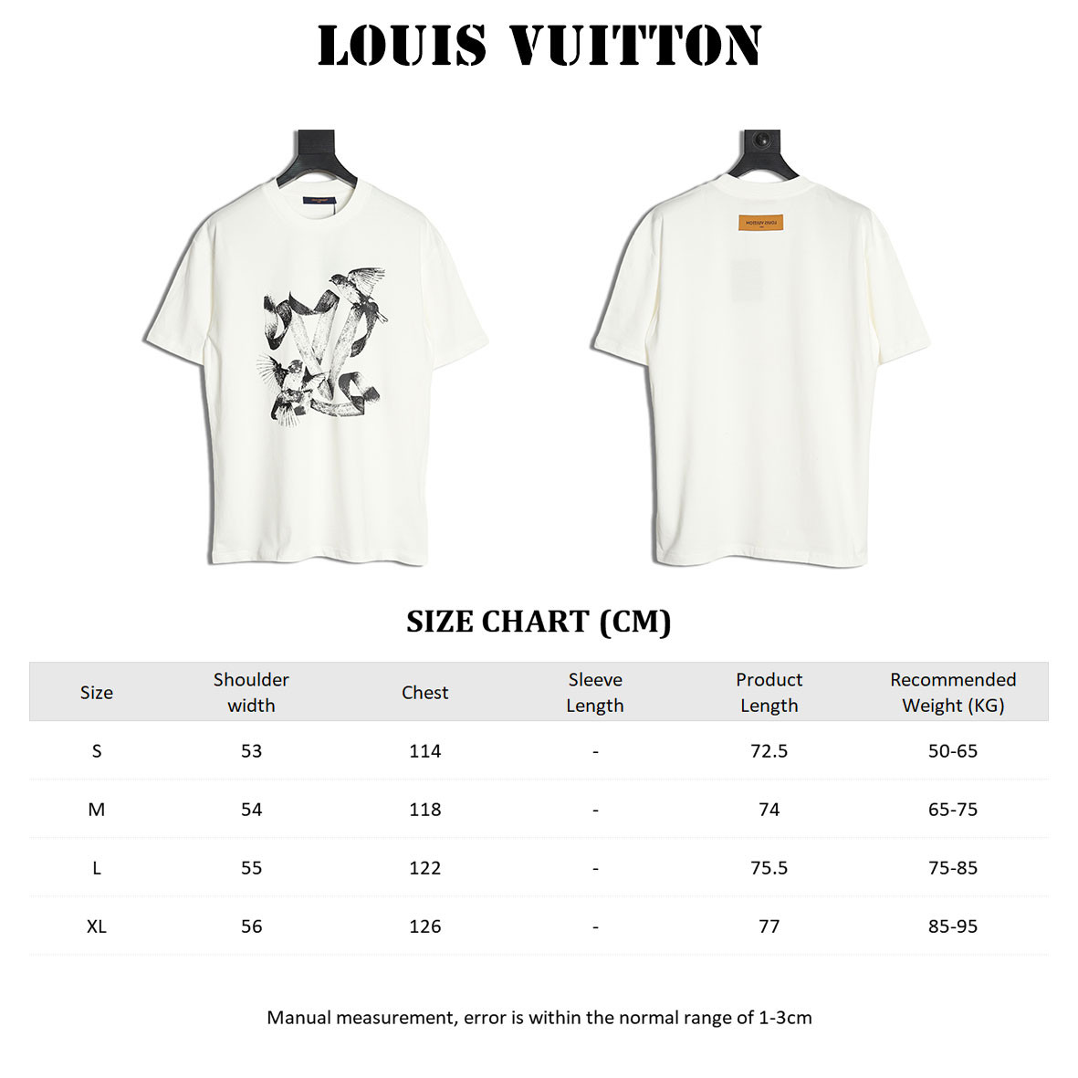 LOUIS VUITTON LV Short-sleeved T-shirt