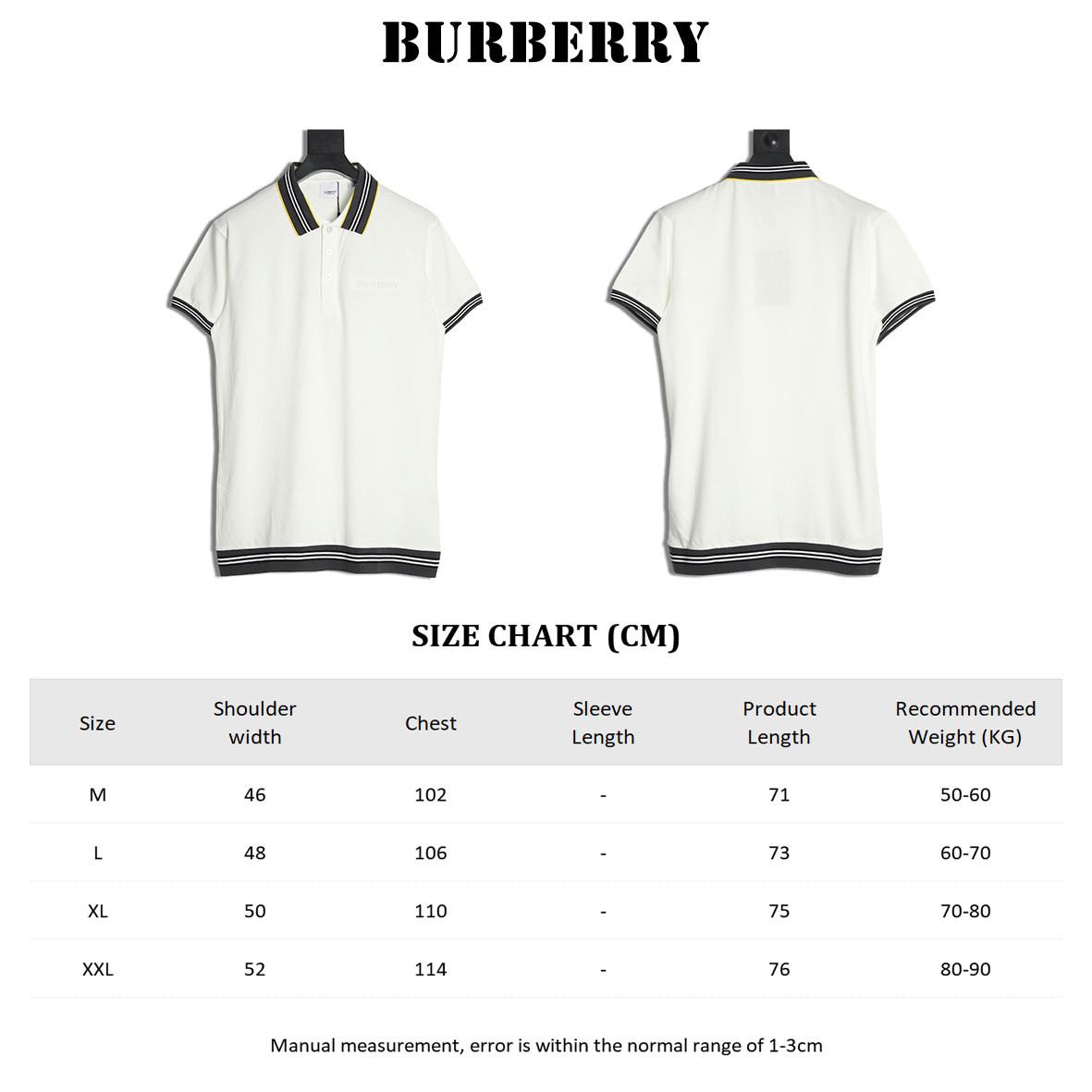 Burberry 25ss Short-sleeved Polo shirt