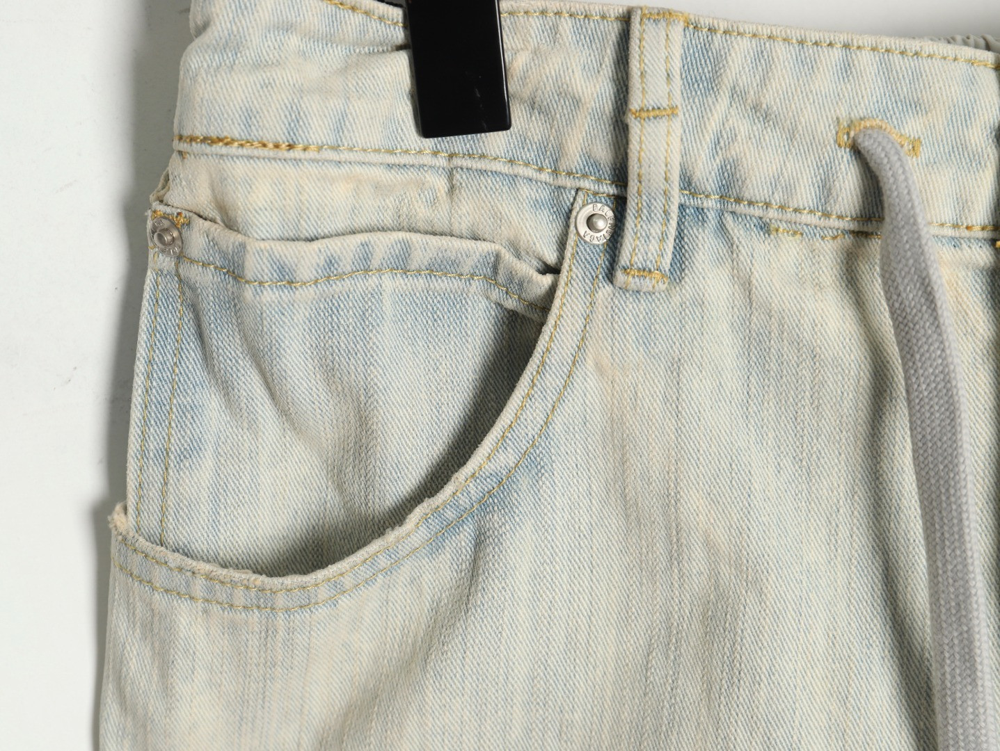 Balenciaga 25ss Patchwork Jeans