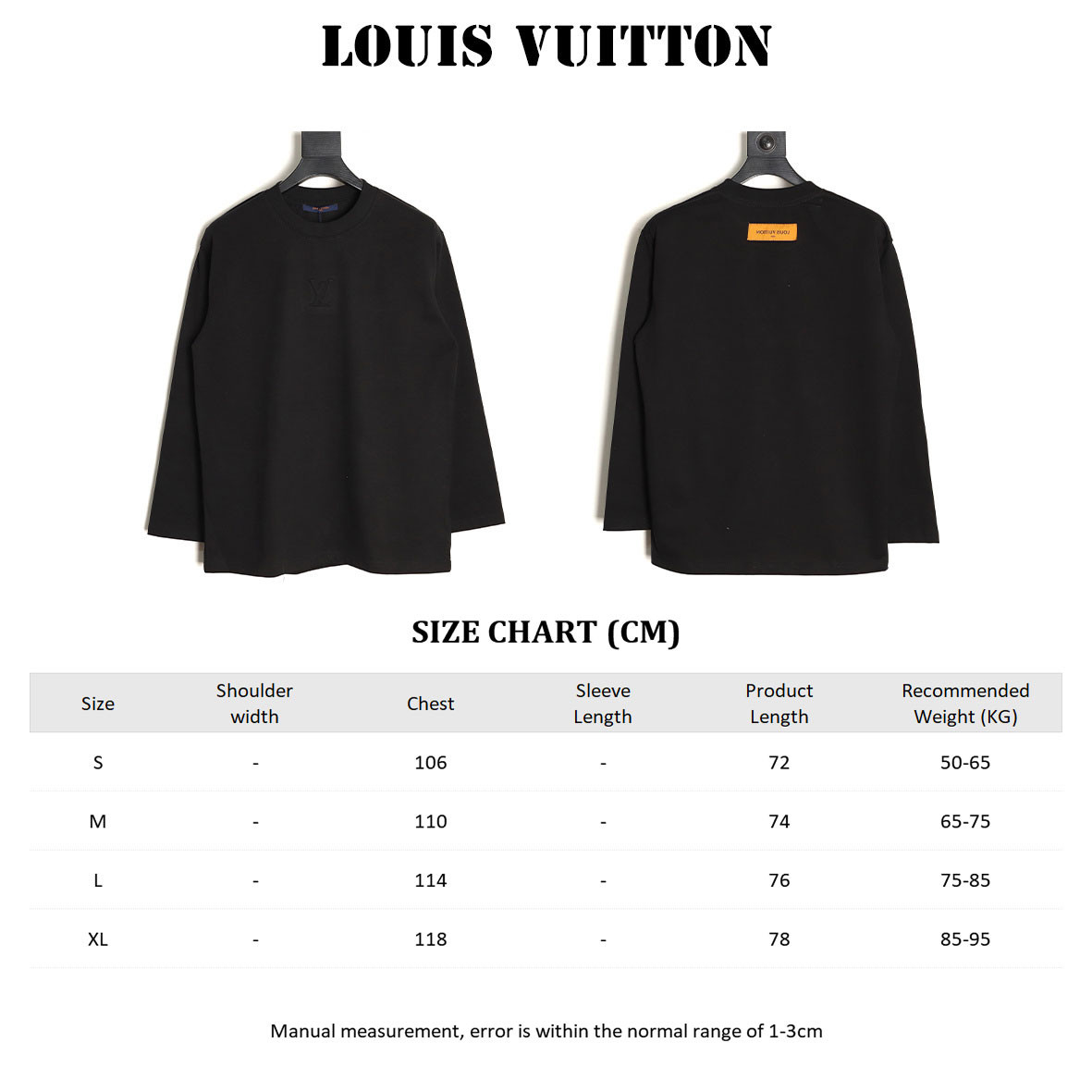 Louis Vuitton Long-sleeved T-shirt