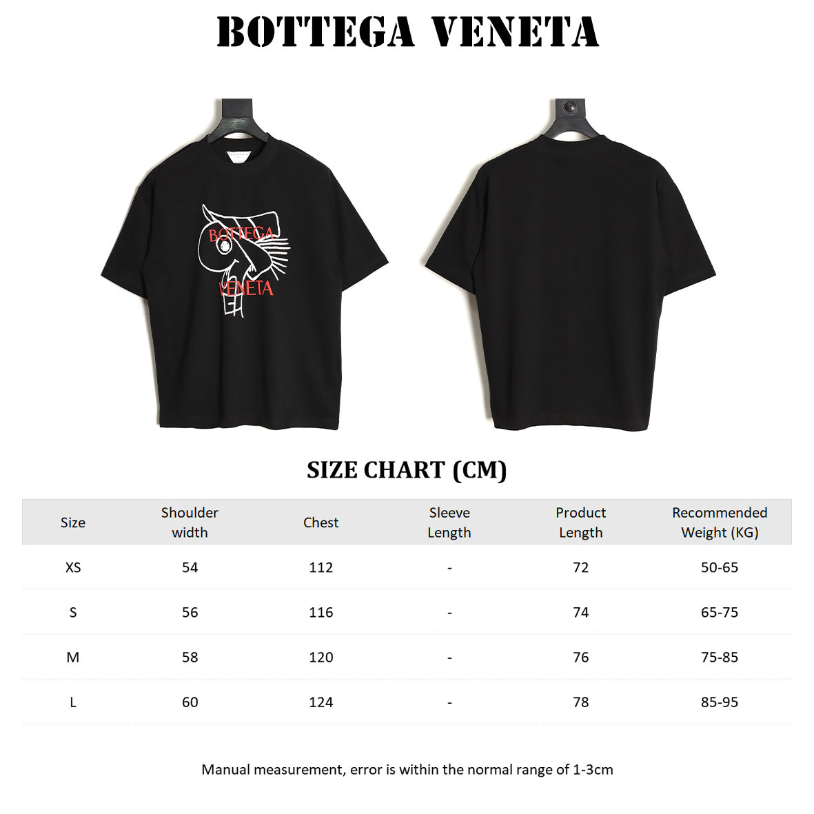 Bottega Veneta BV 25ss Short-sleeved T-shirt