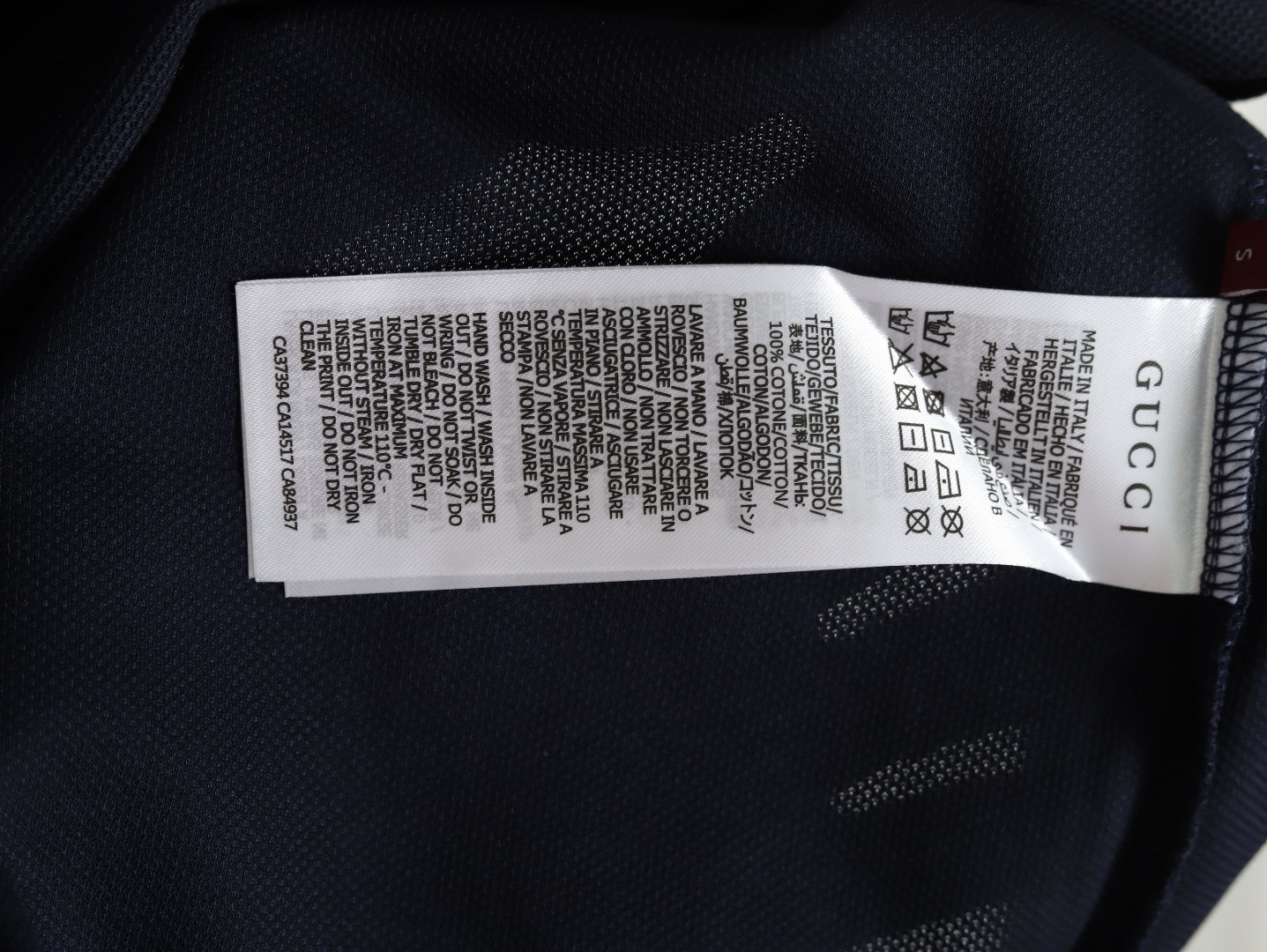 GUCCI GUC Short-sleeved Polo shirt