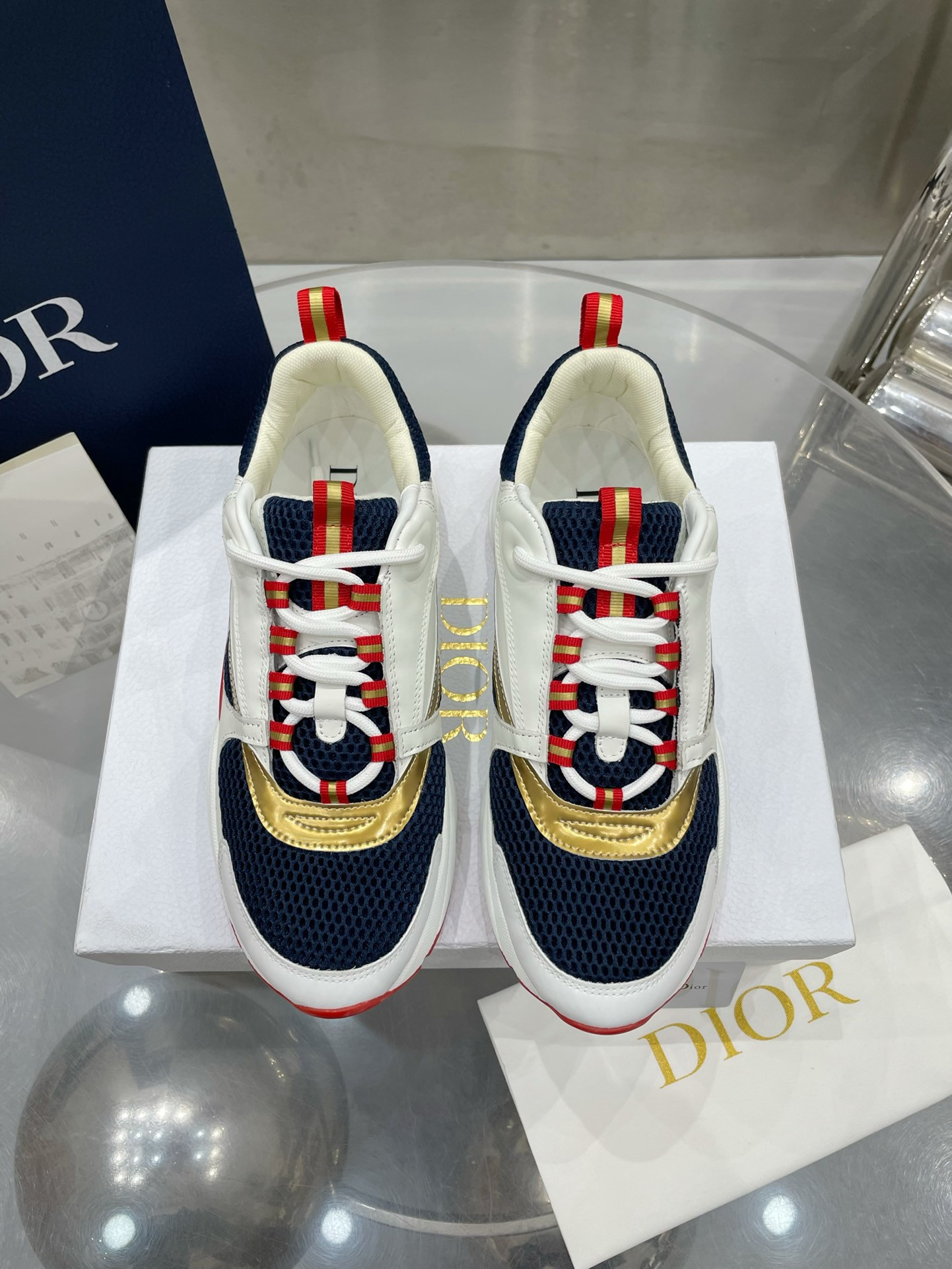 Dior B22 BLUE GOLD