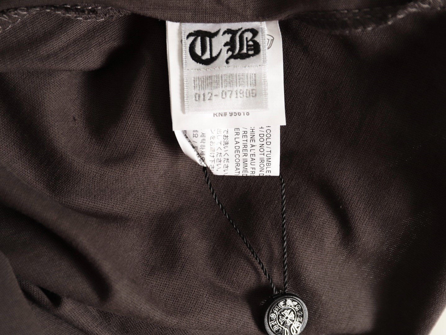 Ch*0me He**ts 25fw long-sleeved t-shirt