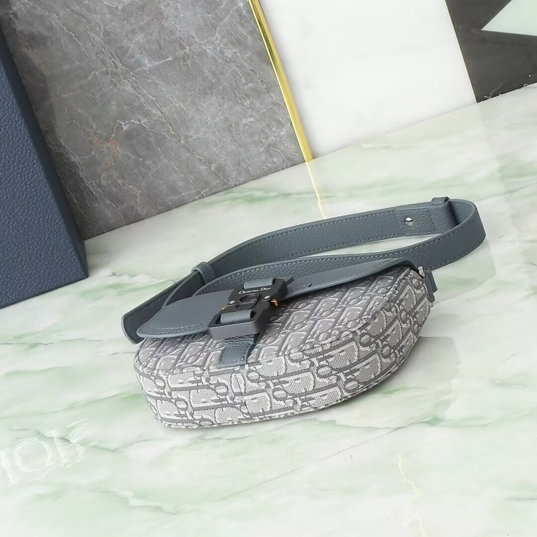 Dior Mini Saddle Messenger Bag With Flap 19.5x13x4.3cm