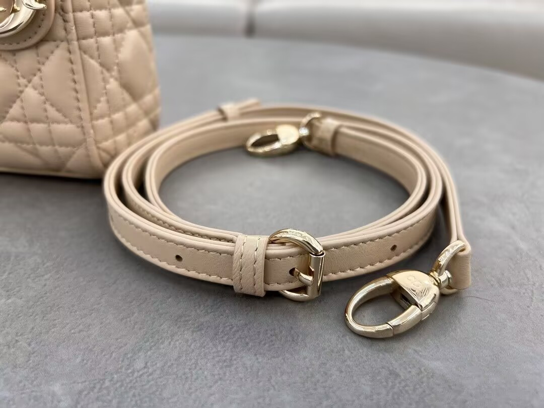 MINI LADY DIOR BAG 6.5 x 6 x 3 inches