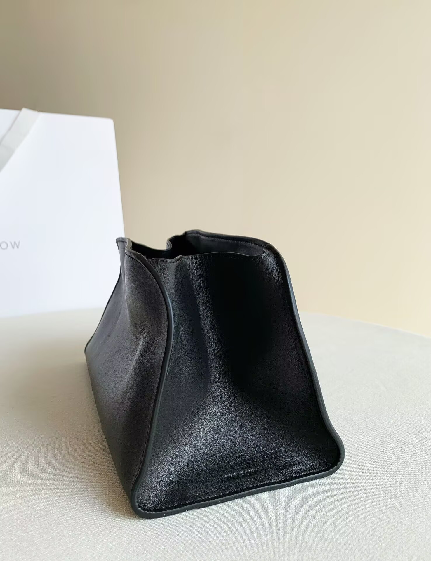 The Row Peggy Clutch in Leather 28x13x14cm