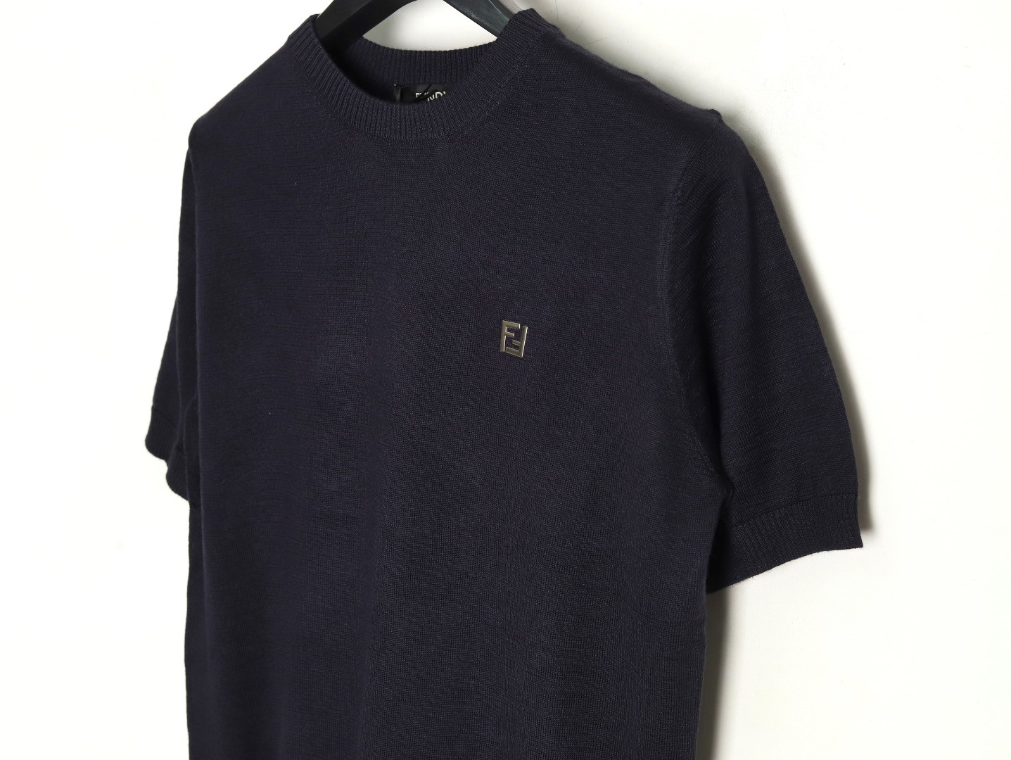 FENDI FD knitting Short-sleeved