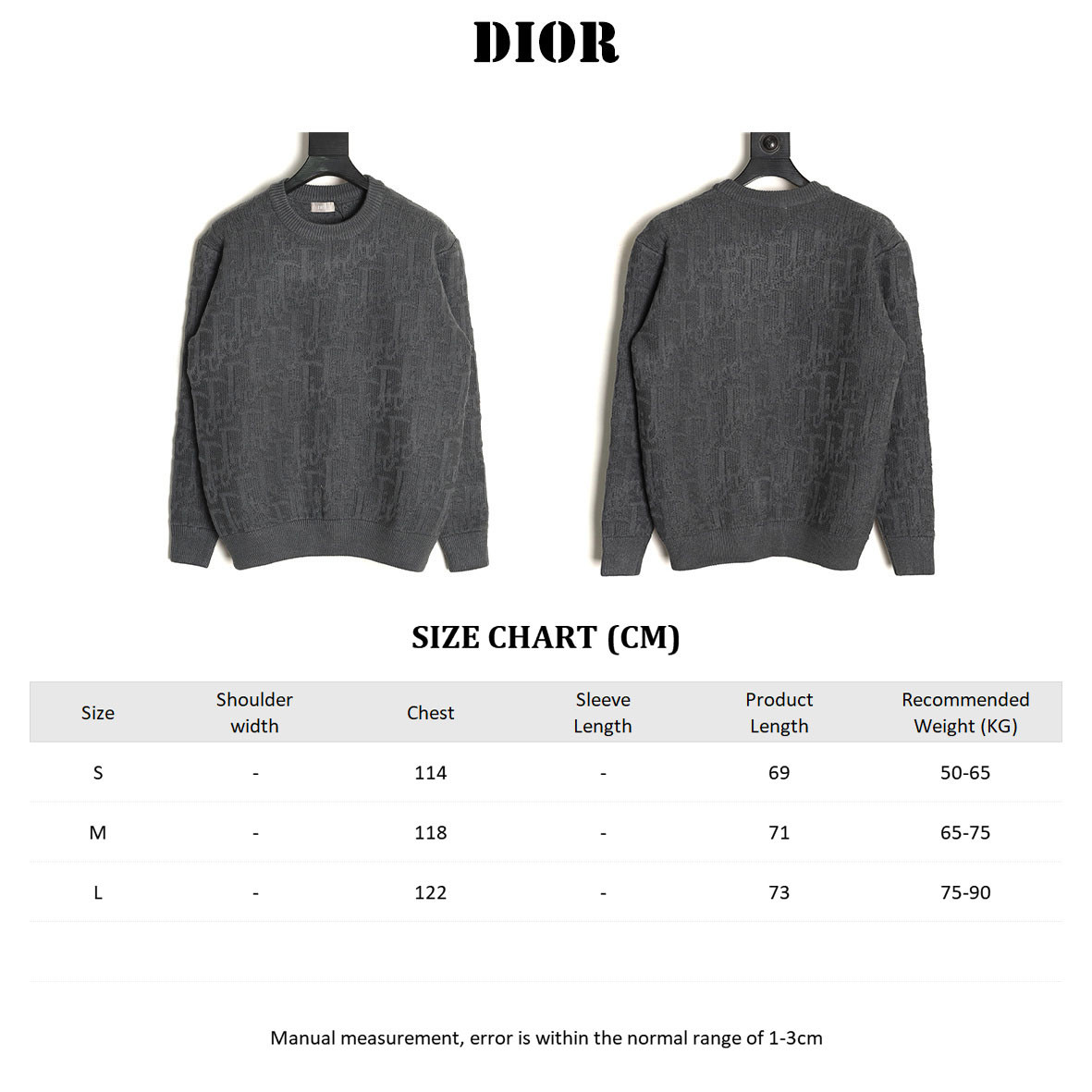 Dior CD 25ss Sweaters
