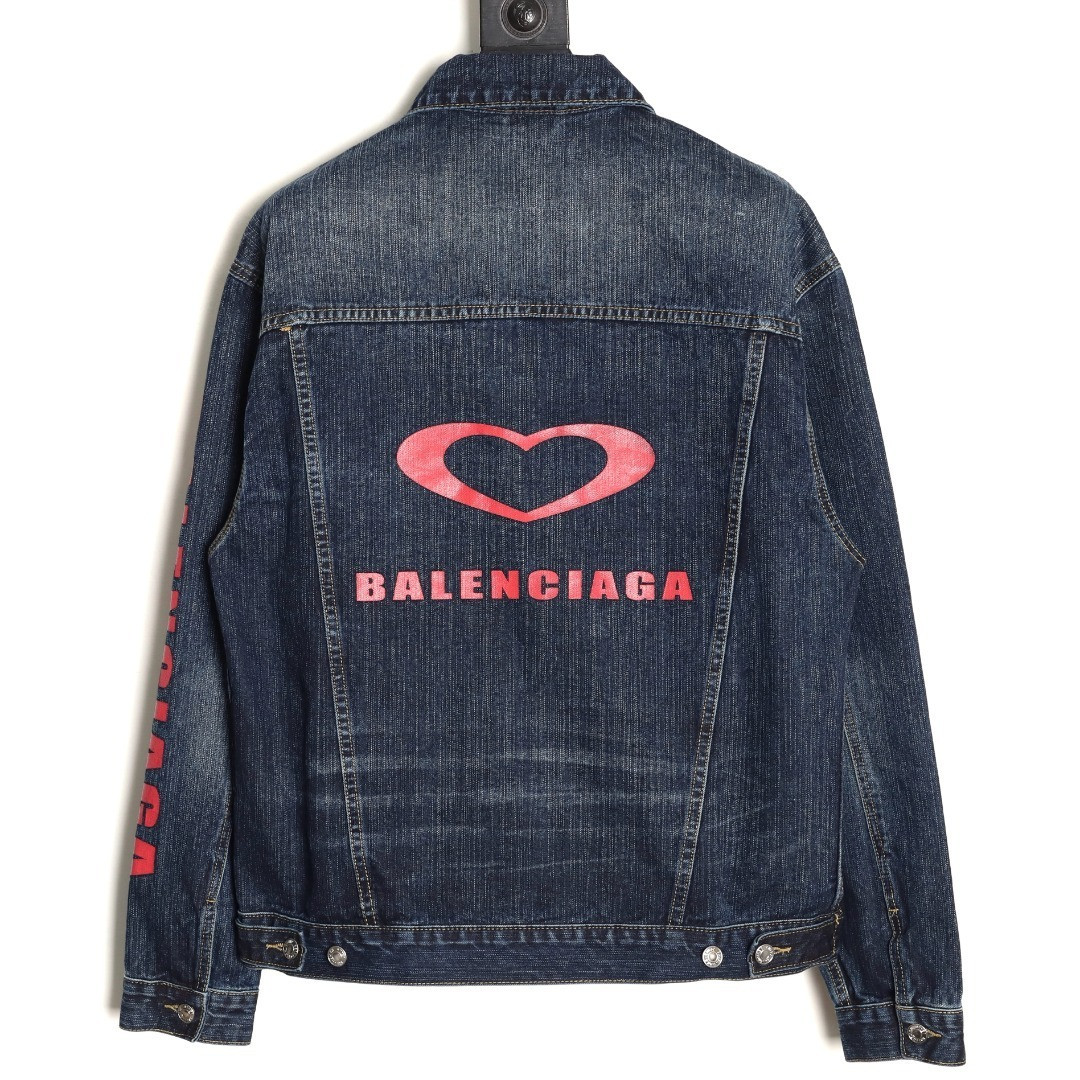 Balenciaga Denim Coats