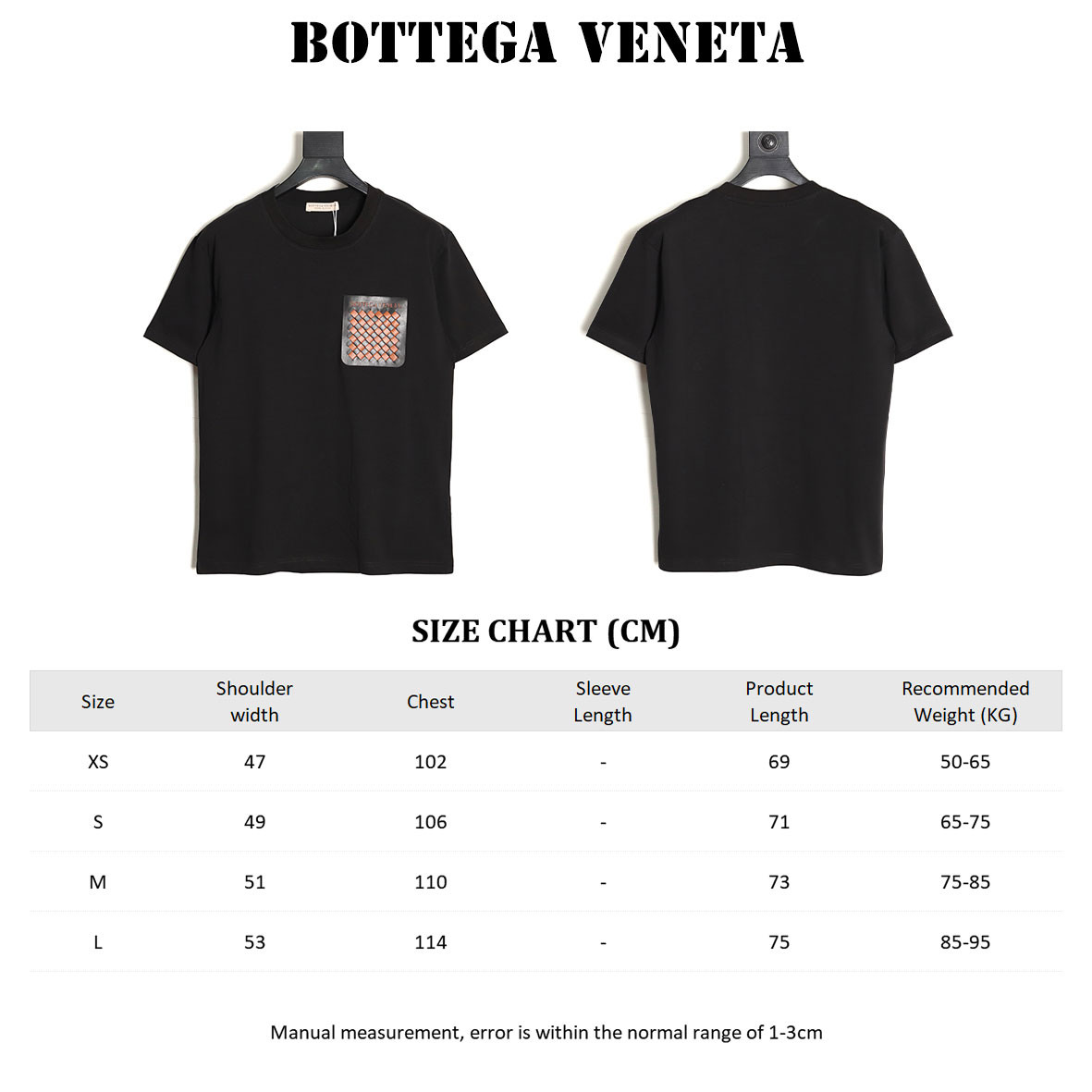 Bottega Veneta BV 25ss Short-sleeved T-shirt