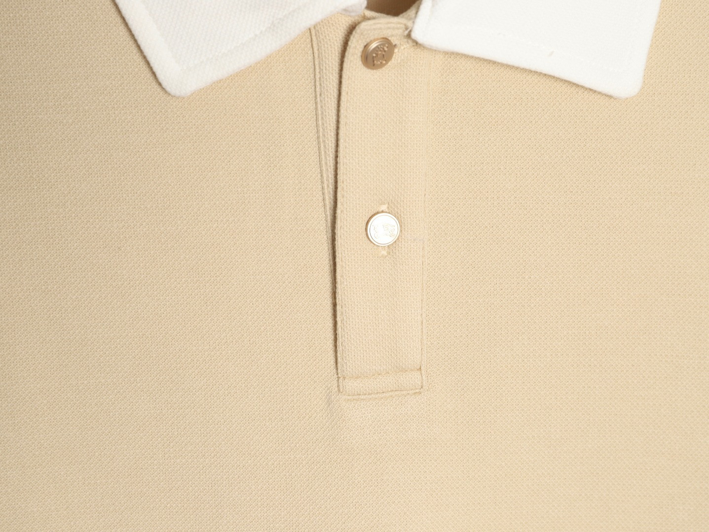 Burberry Long-sleeved Polo Shirt
