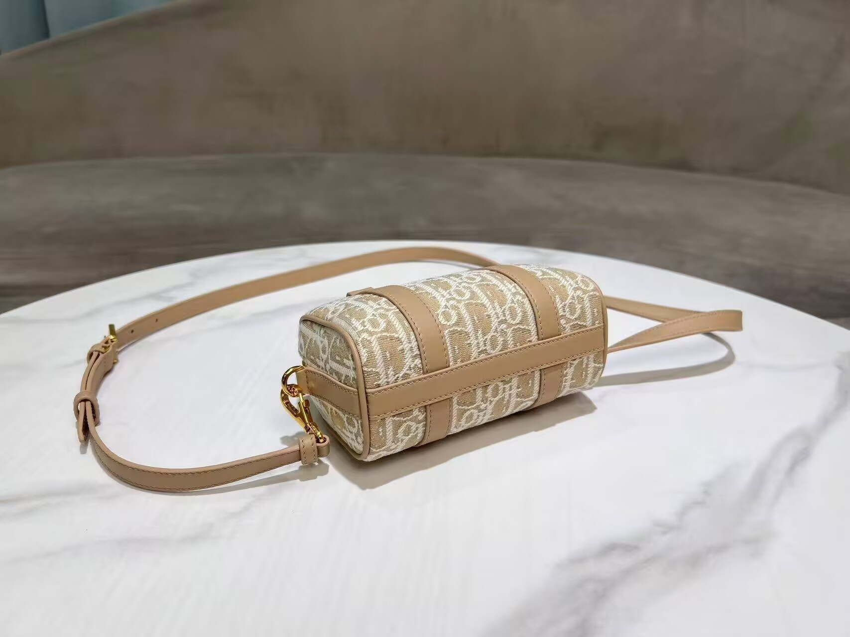 Dior Groove 17 Bag Dior Oblique Jacquard 17x10x8cm