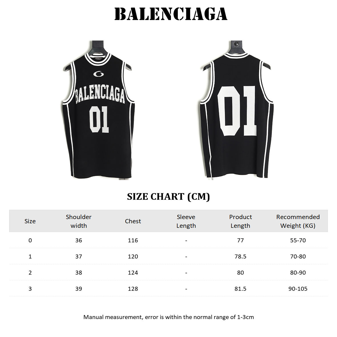 BALENCIAGA BLCG knitting Vest