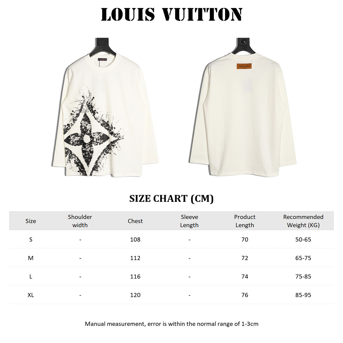 Louis Vuitton 25Fw Long-sleeved T-shirt