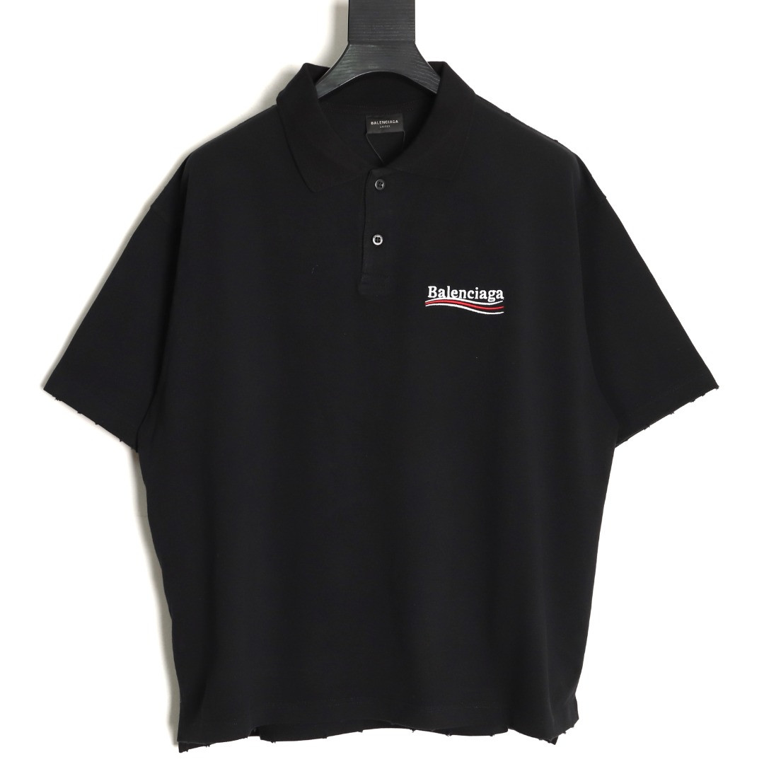 Balenciaga 25SS Short-sleeved Polo shirt