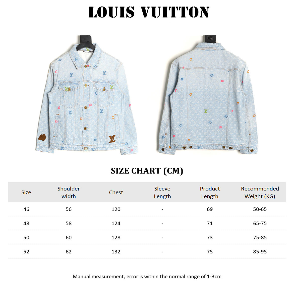 Louis Vuitton LV 24ss Tyler Denim Coats Suit