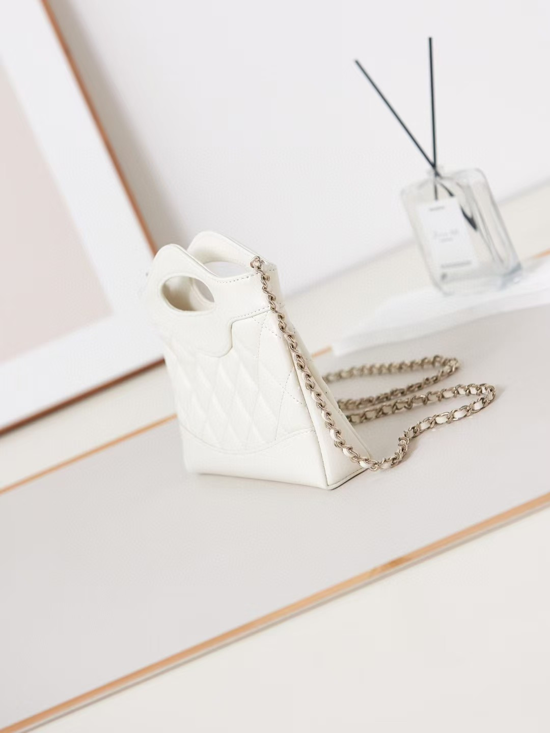 Chanel 31 Nano Chain Bag Lambskin AS3656 17.5x20.5x4cm