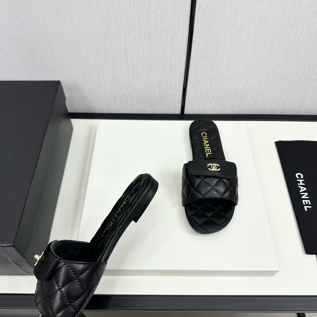 UA Chanel Slippers