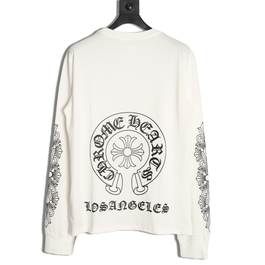 Ch*0me He**ts 25fw long-sleeved t-shirt