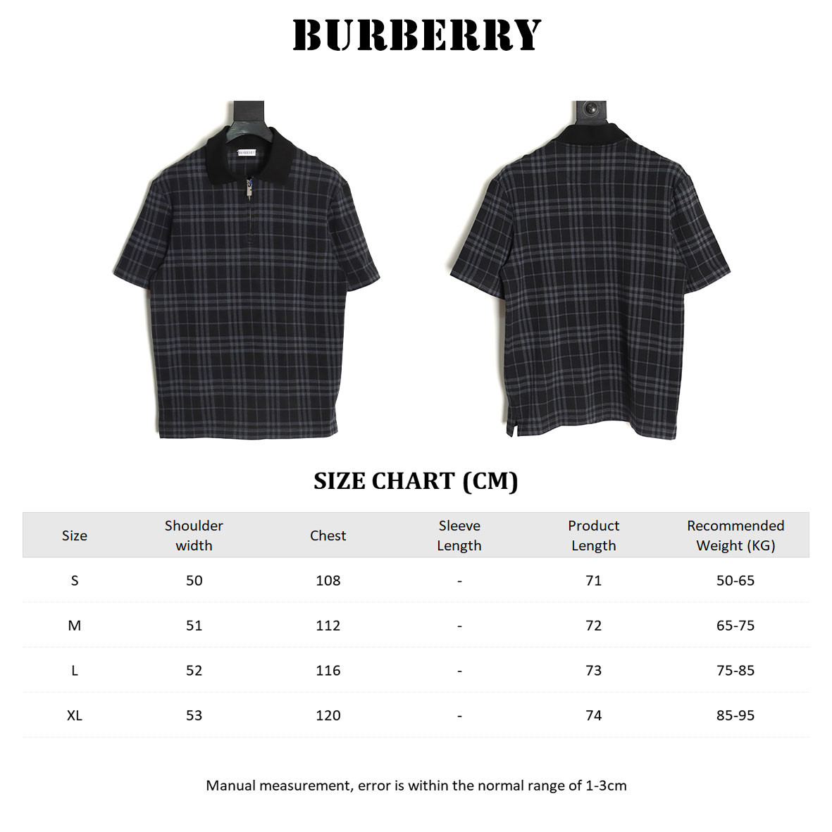 BURBERRY BBR Short-sleeved Polo shirt