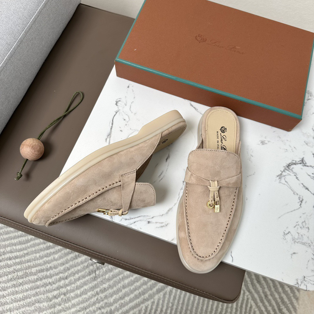 UA Loro Piana Babouche Charms Walk Loafers