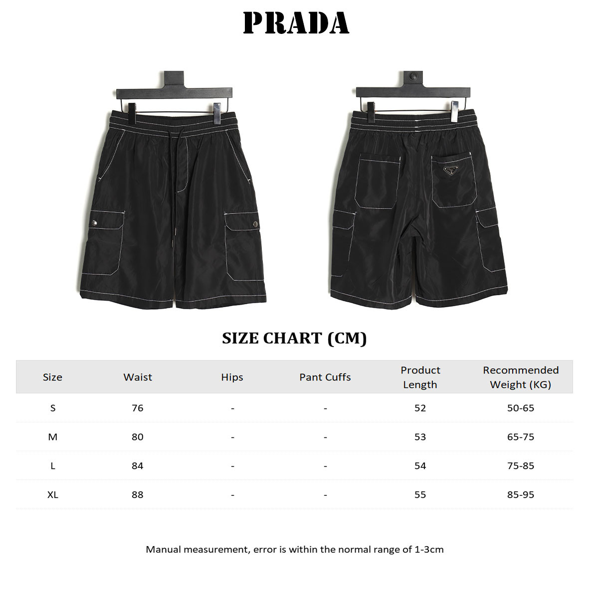 Prada 23ss shorts