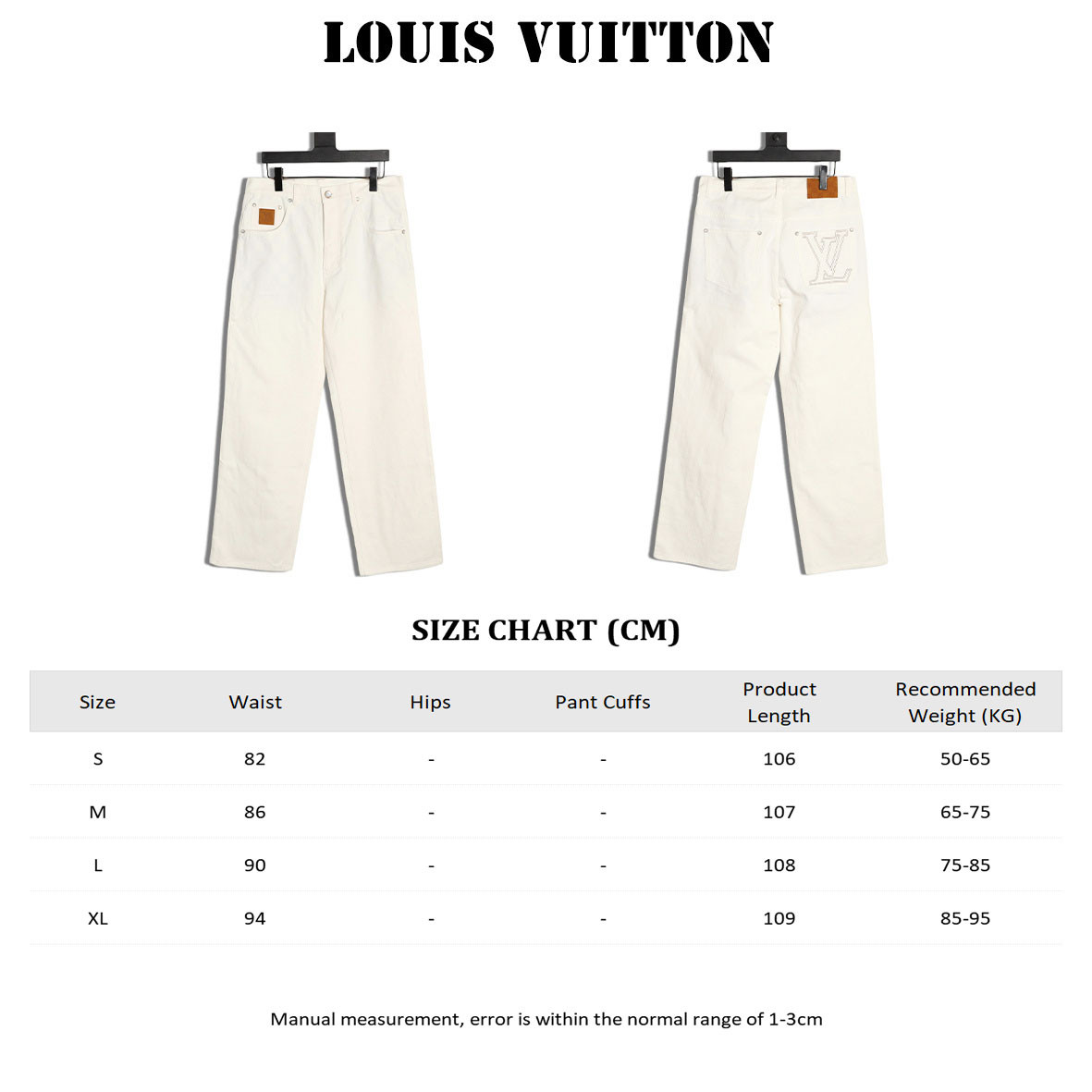 Louis Vuitton 25Fw Jeans