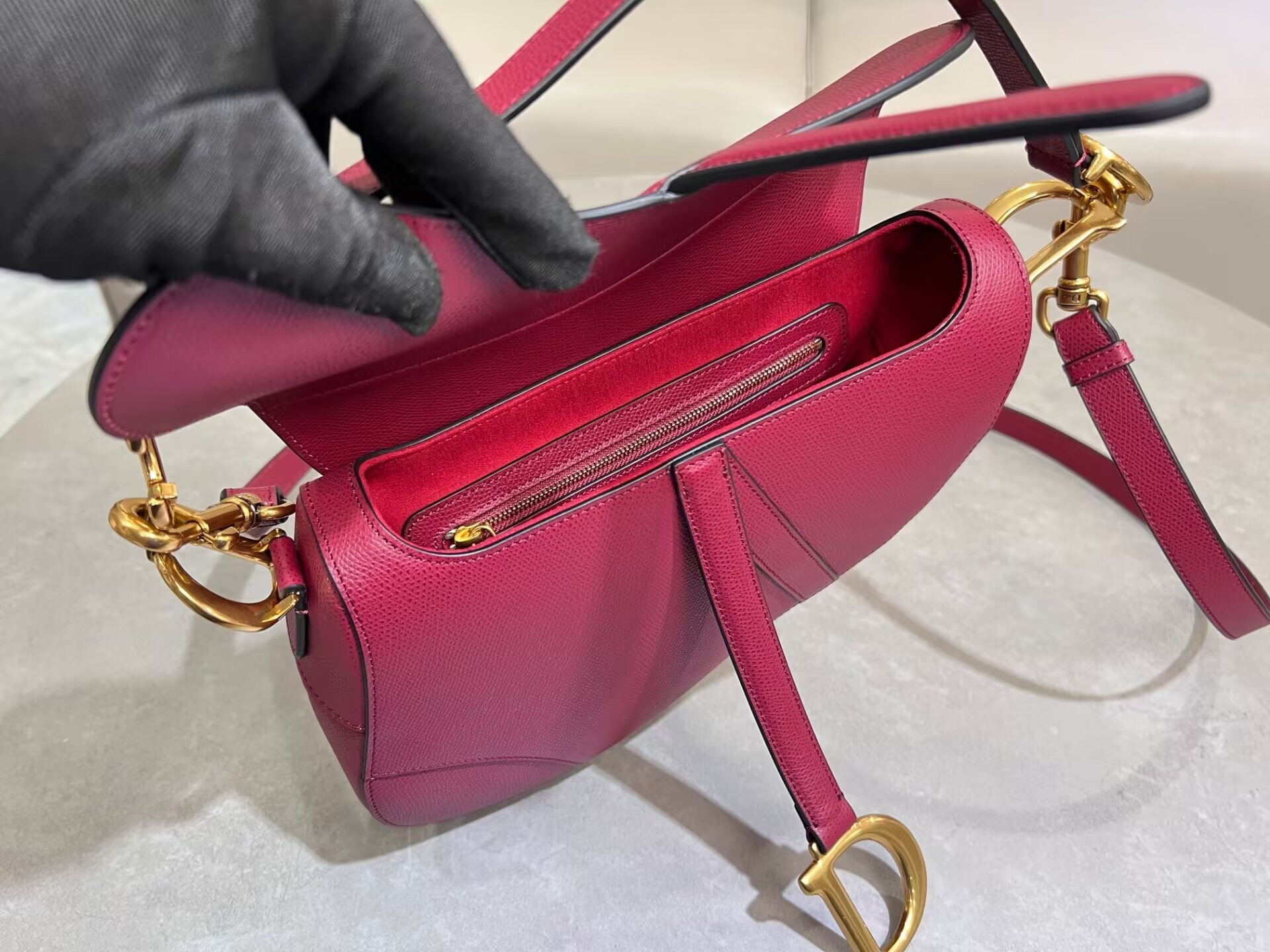 Dior Saddle Bag 25.5x20x6.5cm