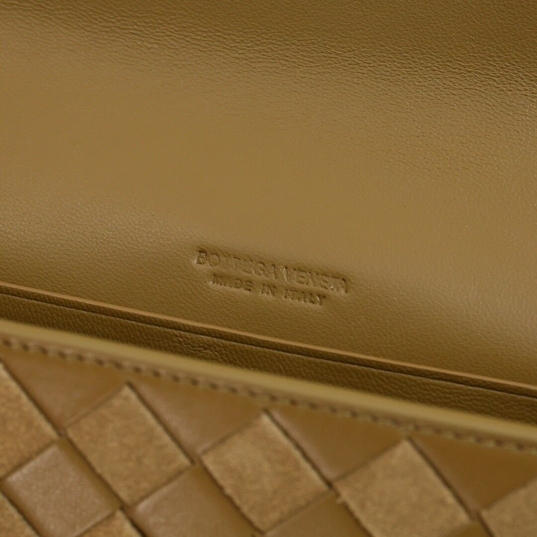 BOTTEGA VENETA Long Clutch Andiamo With Handle Fondant 31x13x3cm