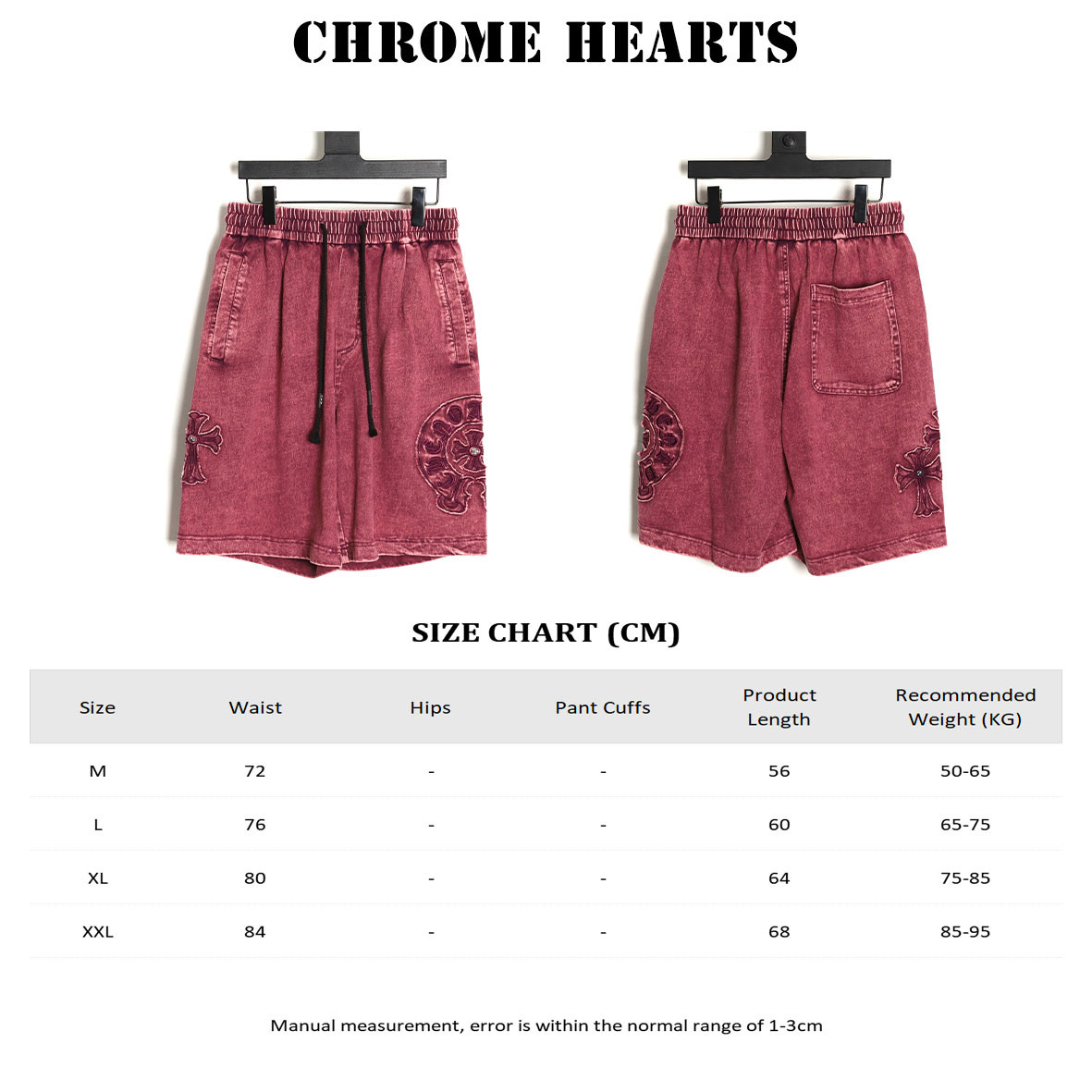 Ch*0me He**ts 25ss shorts