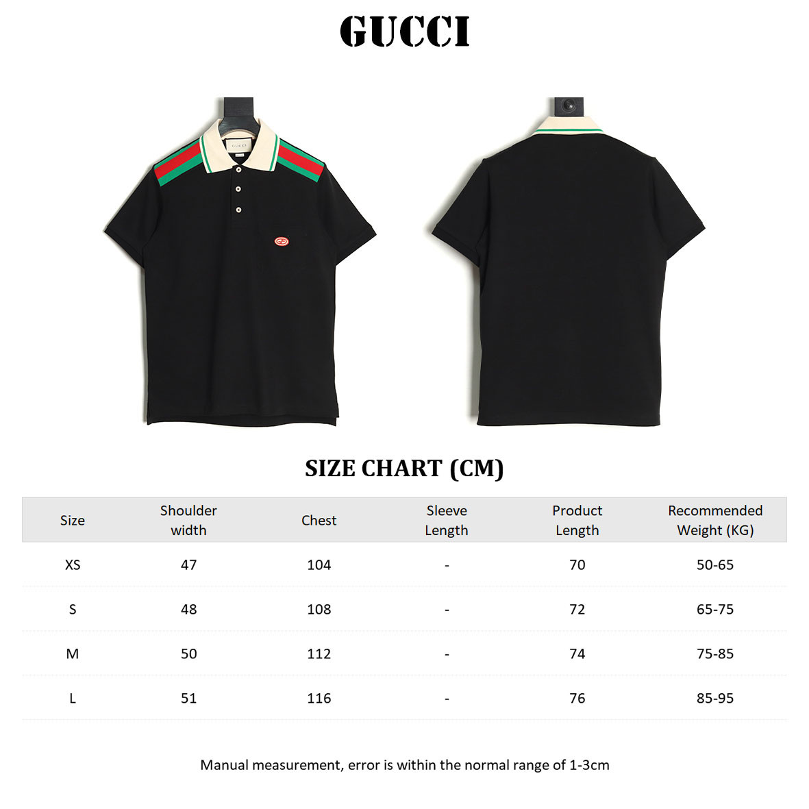 Gucci 24ss Short-sleeved Polo shirt