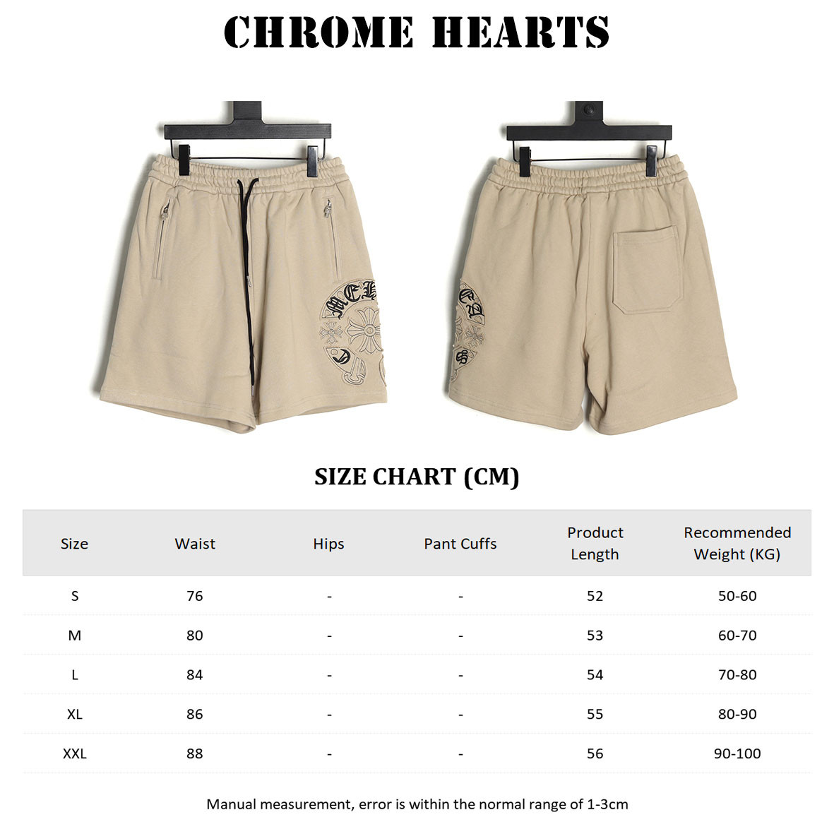 Ch*0me He**ts 24ss shorts